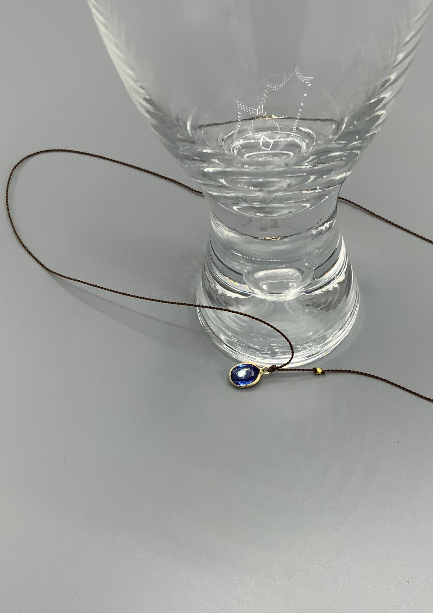 Margaret Solow Faceted Kyanite, 14K Bezel