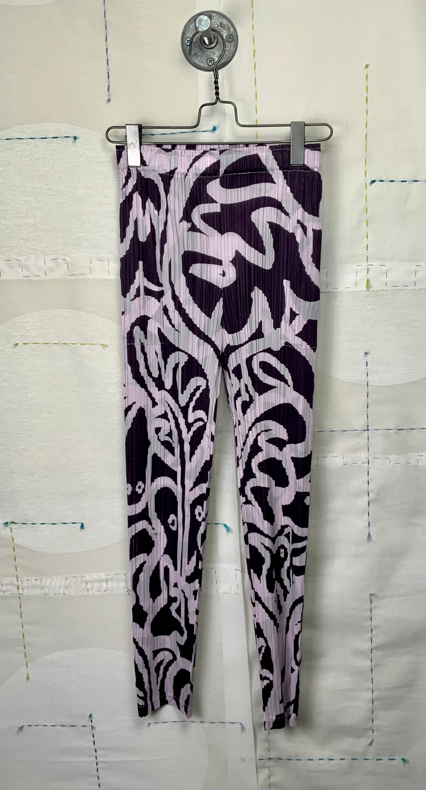 Pleats Please Issey Miyake  ~  Seeker Pants - Dark Purple