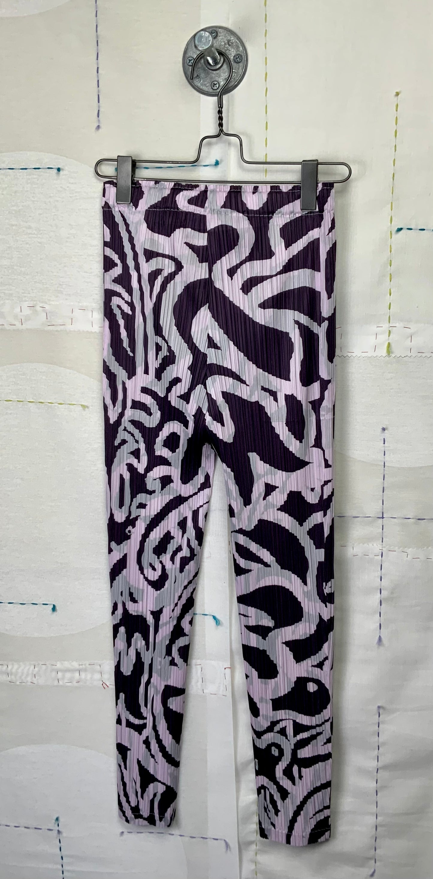 Pleats Please Issey Miyake  ~  Seeker Pants - Dark Purple