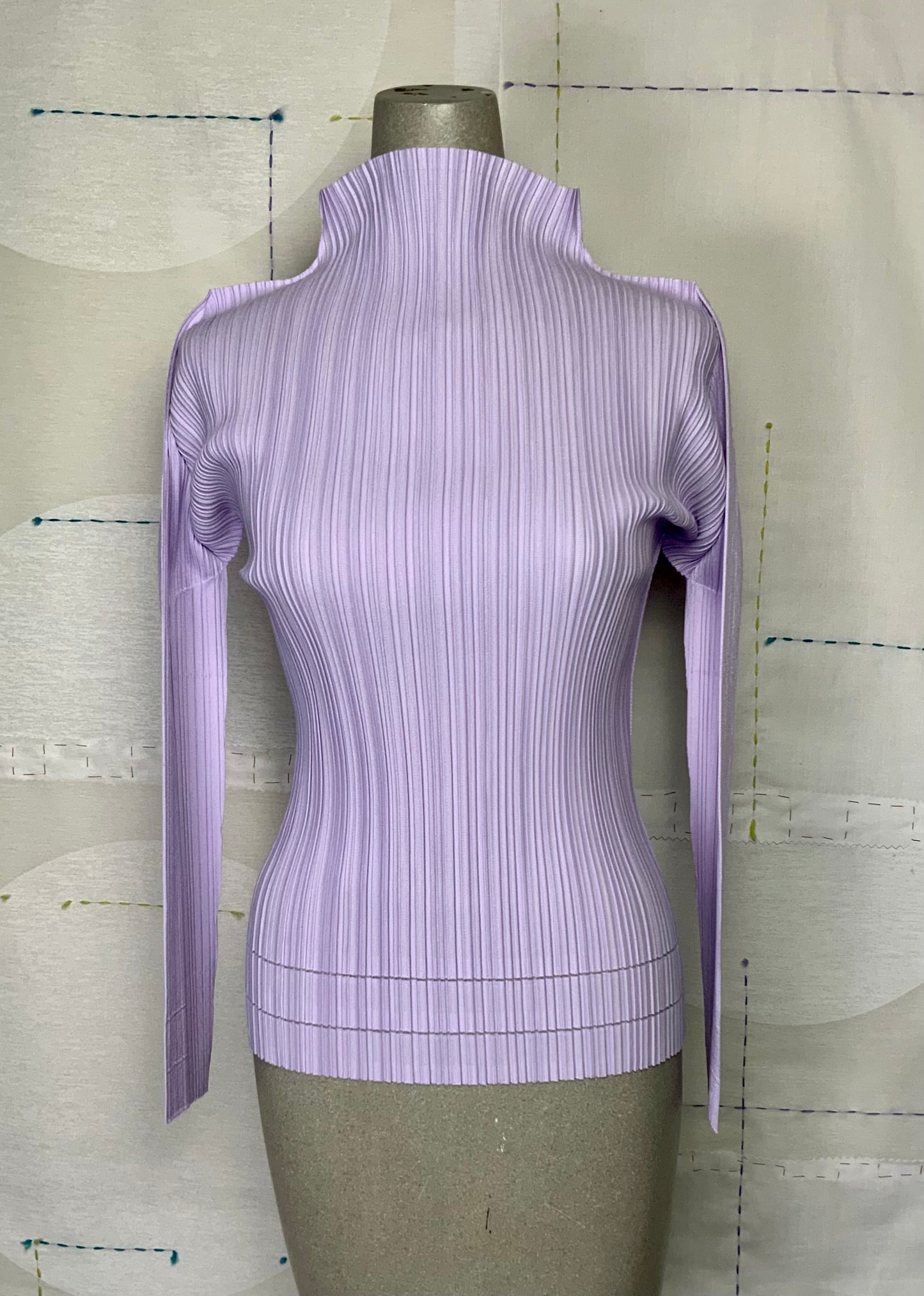 Pleats Please Issey Miyake  ~  Soft Pleats Top - Light Purple