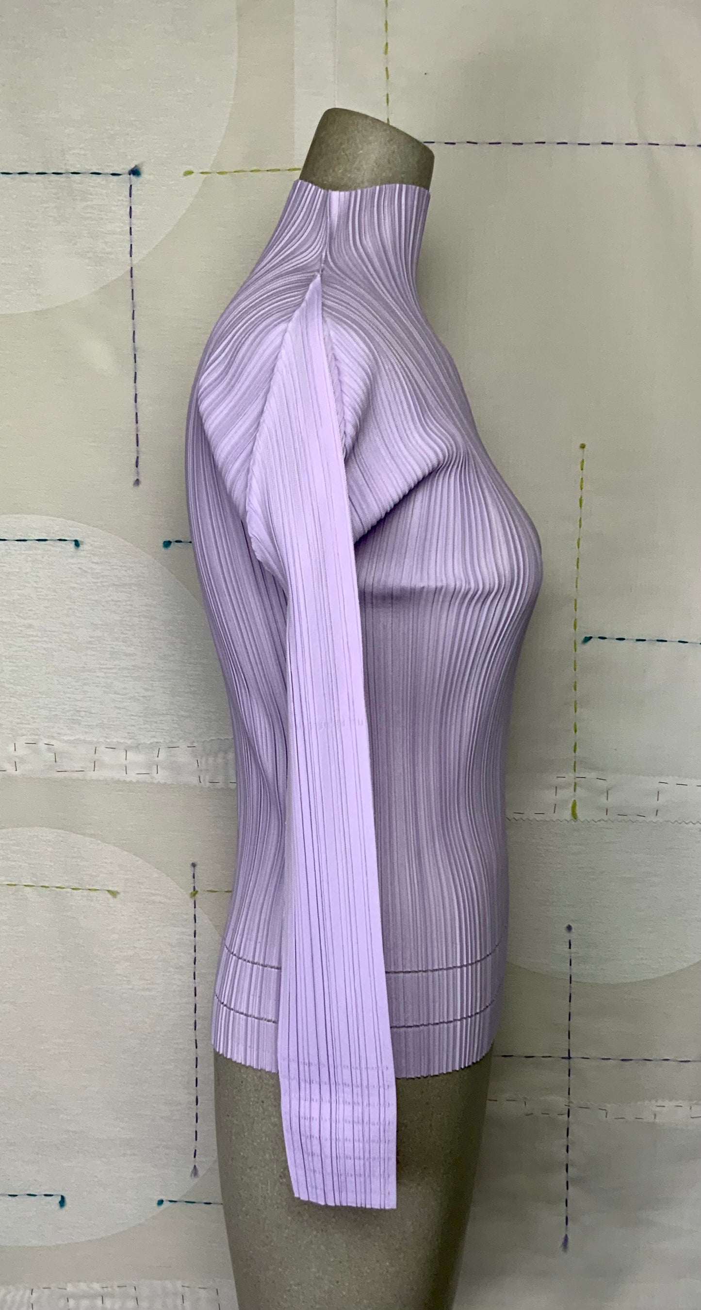 Pleats Please Issey Miyake  ~  Soft Pleats Top - Light Purple