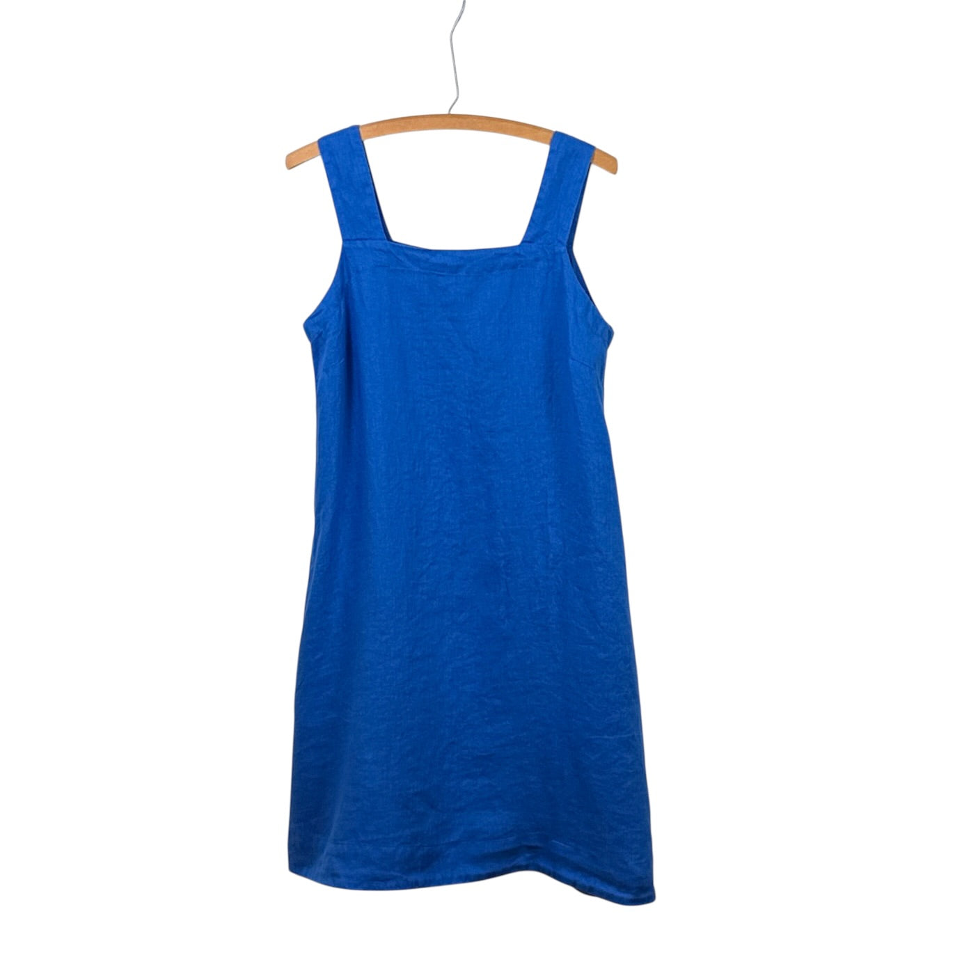 Cut Loose ~ Linen Square Neck Shift Dress