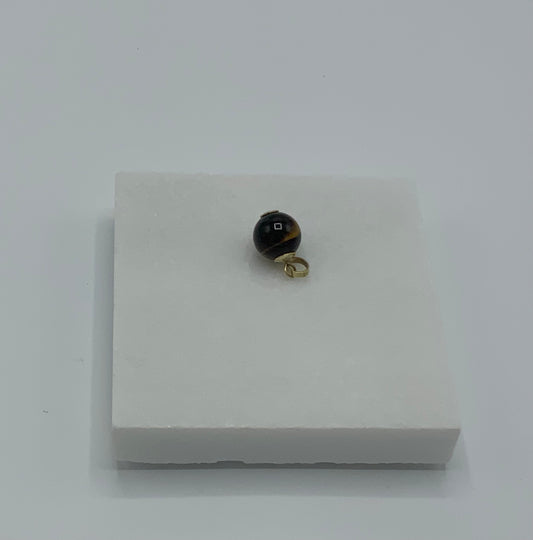Rebecca Brenner Jewelry ~ Tiger’s Eye Bauble
