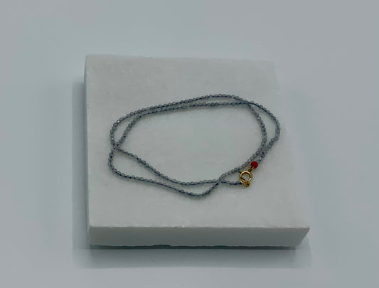 Rebecca Brenner Jewelry ~ Faceted Chalcedony Necklace