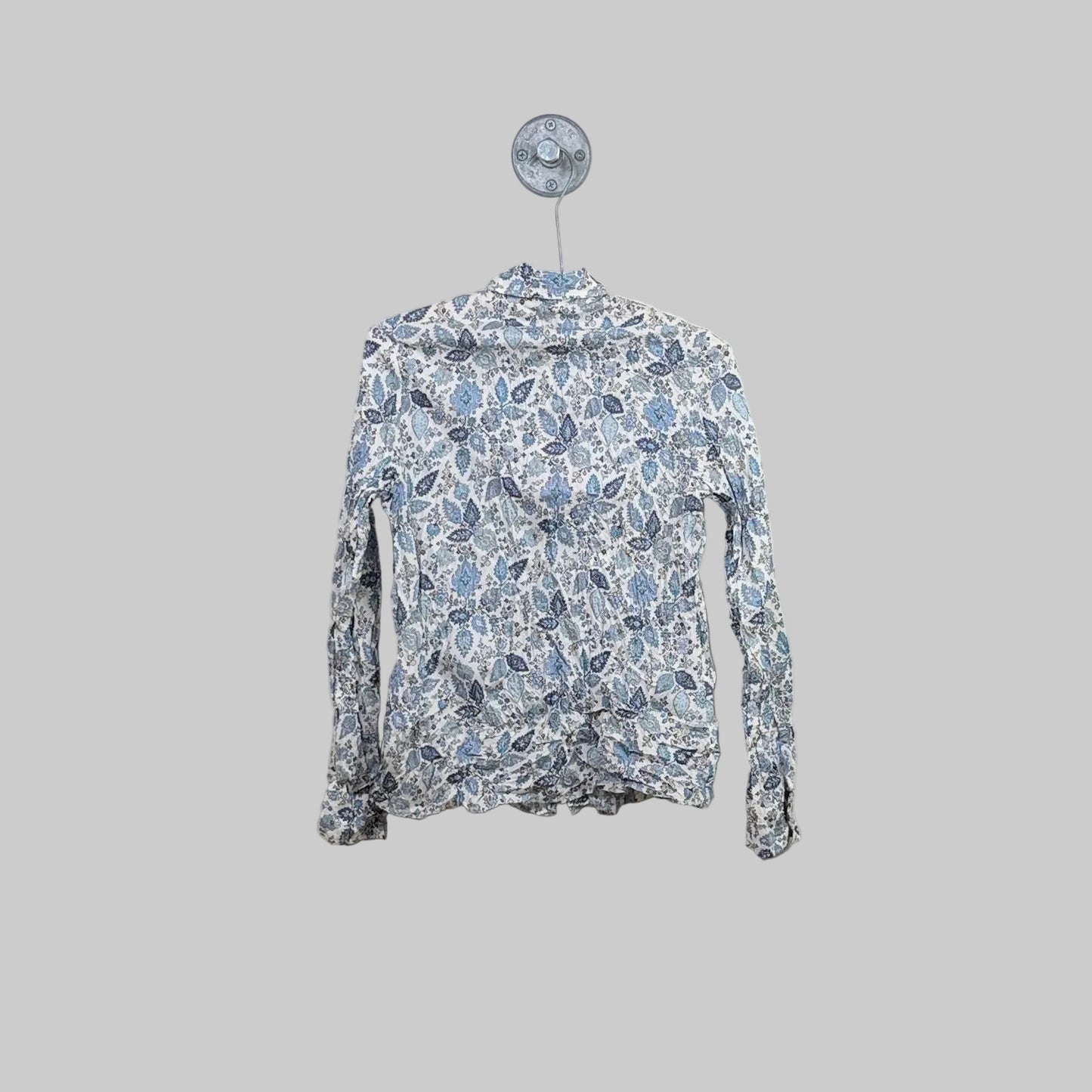 Miki Thumb ~ Liberty Print Classic Shirt - Tap Sky