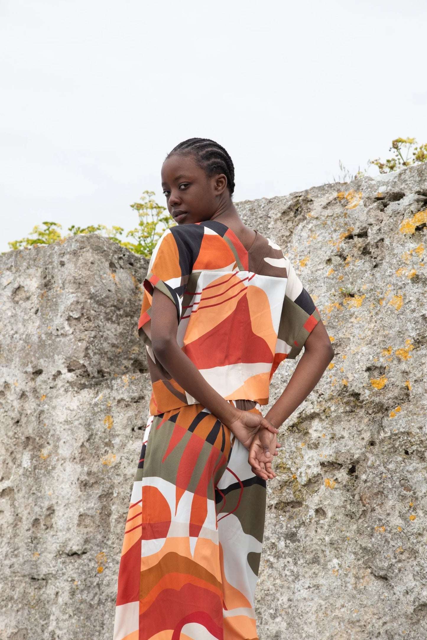 Beaumont Organic ~ Ariel-Paige Top - Rockpool Print