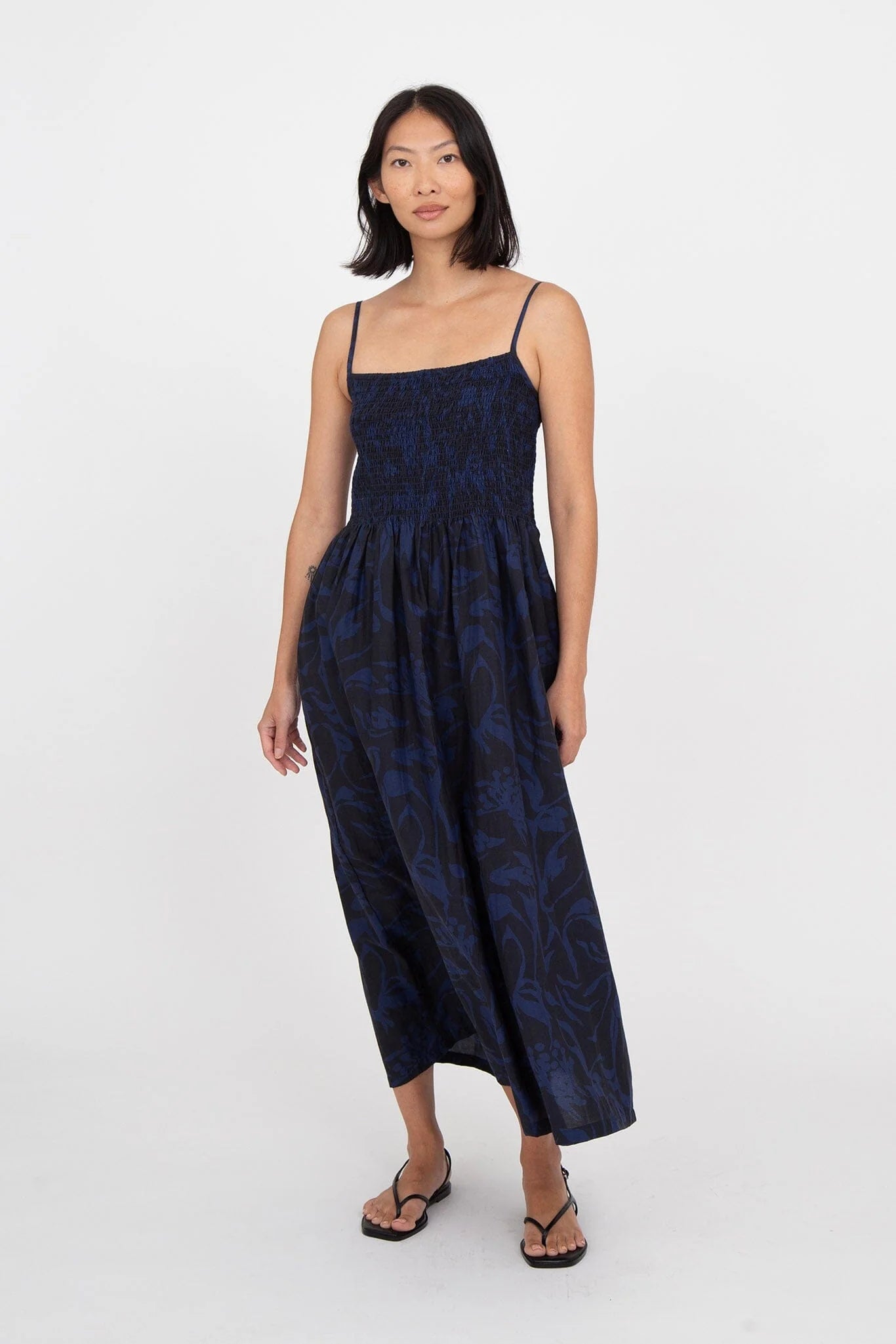 M.Patmos ~ Hester Dress - Splashy Navy