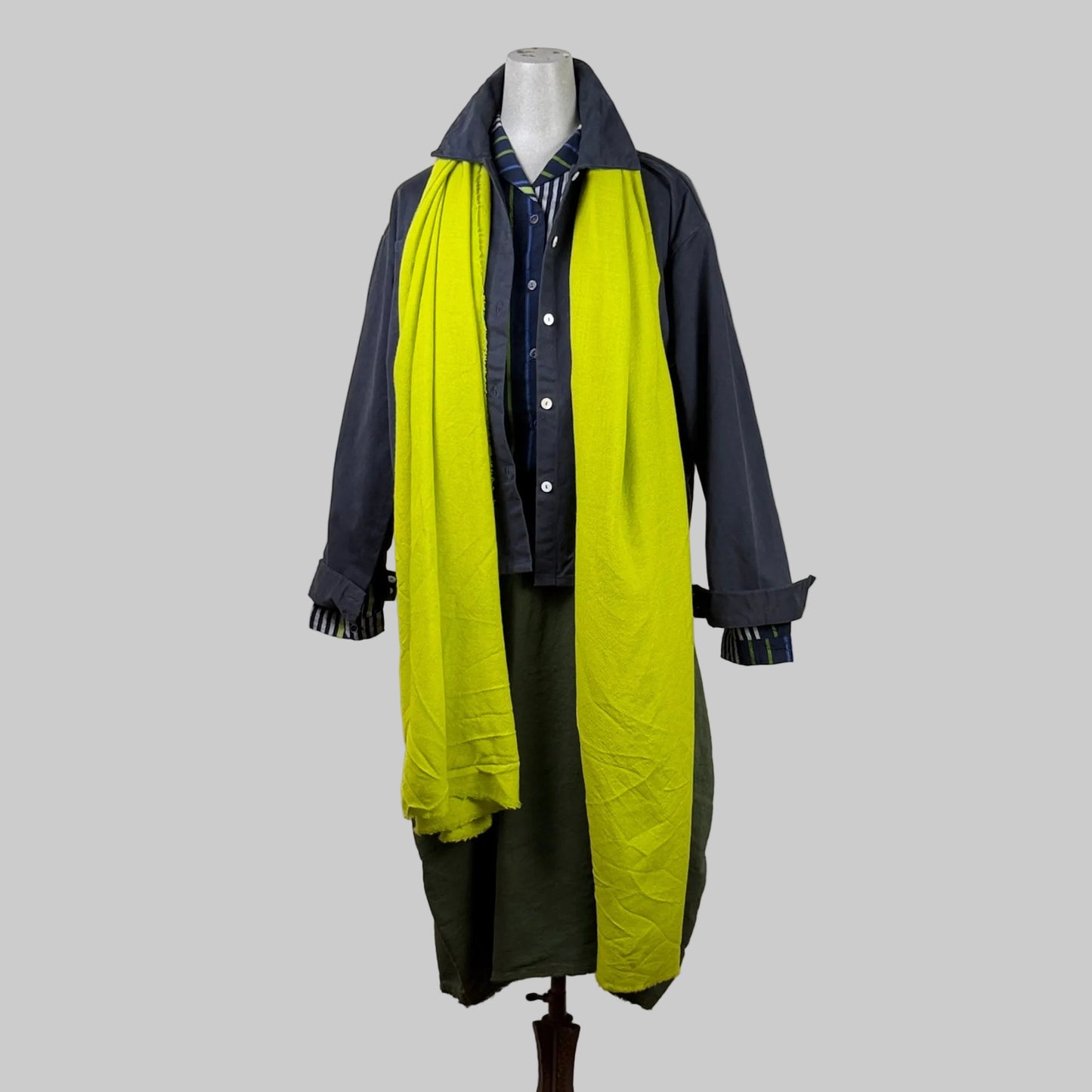 H+ Hannoh Wessel ~ Scarf Sophie - Chartreuse