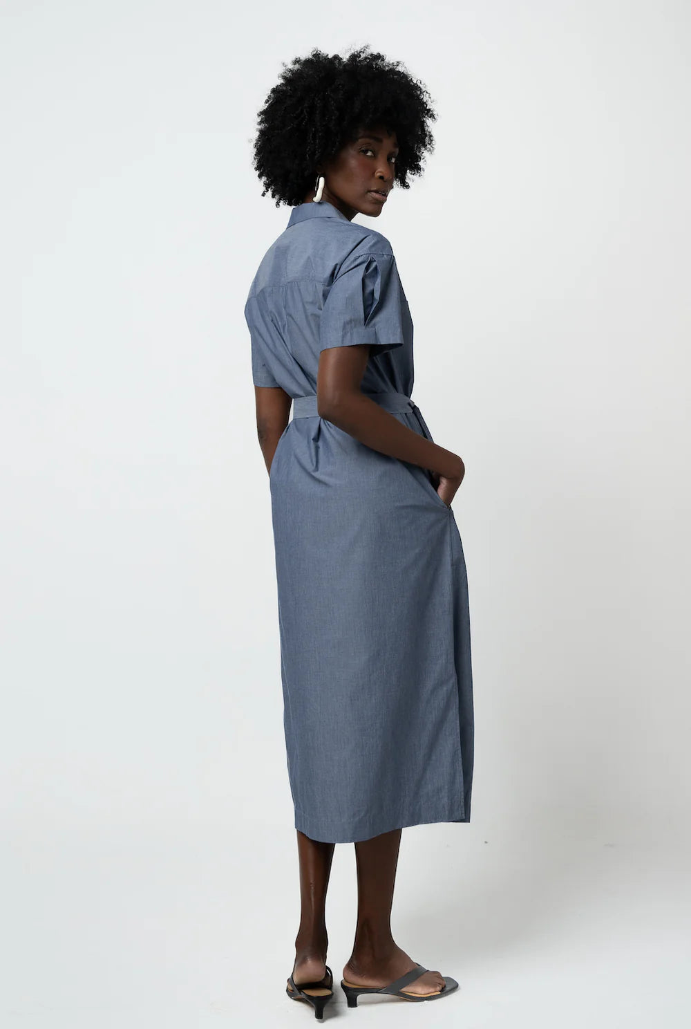 Grammar ~ The Gerund Dress - Chambray