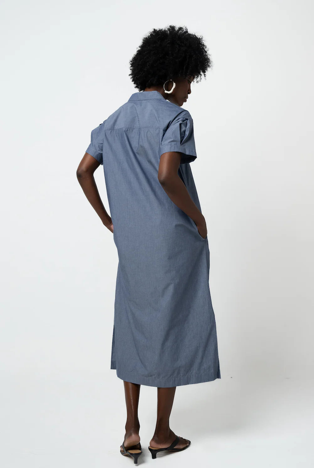 Grammar ~ The Gerund Dress - Chambray