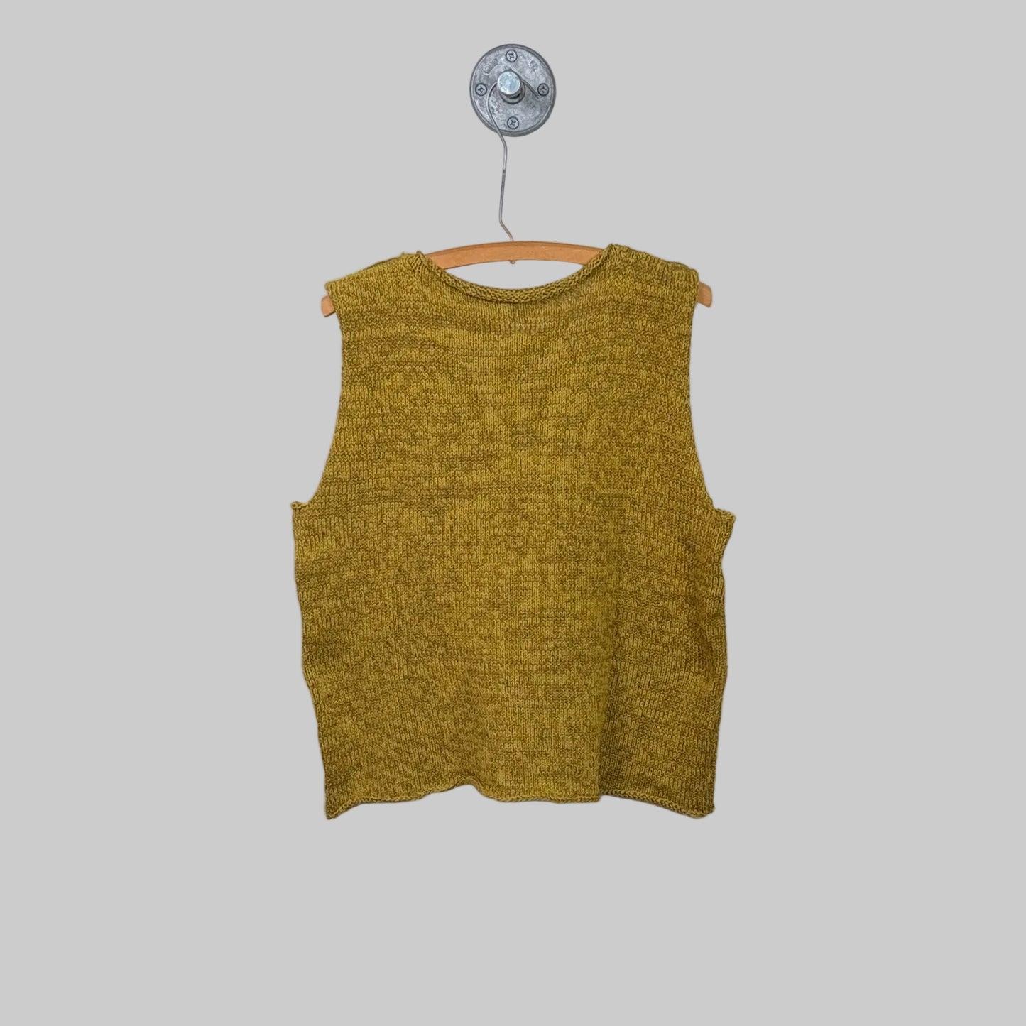 Red Thread Sweaters ~ Hess Vest- Mustard
