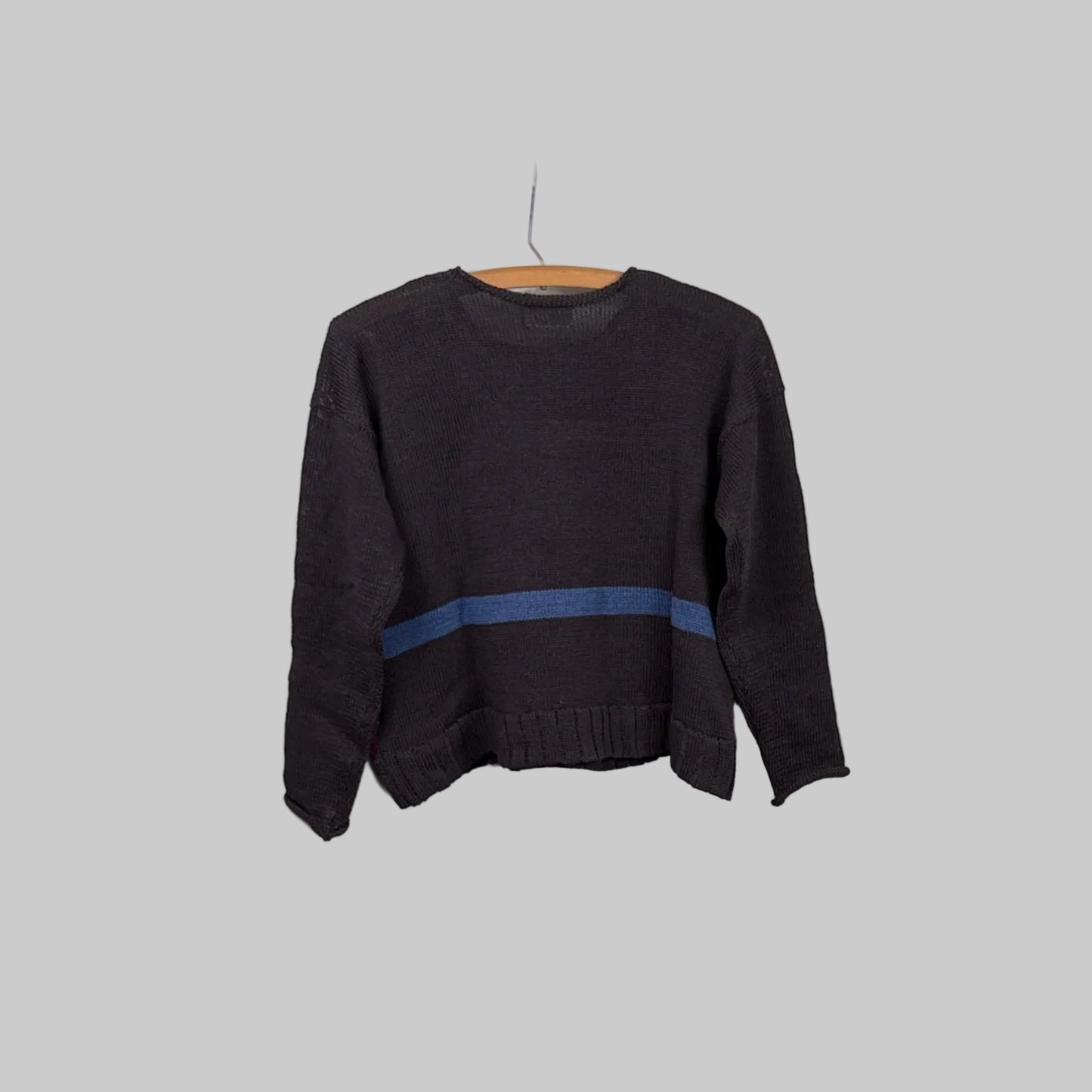 Red Thread Sweaters ~ Brisco - Brown Multi Color Stripe