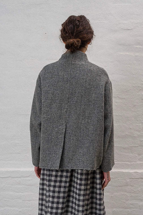 H+ Hannoh Wessel  ~  Jacket Vestia - Grey Herringbone
