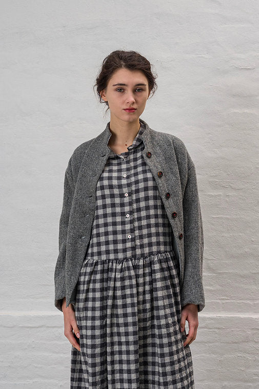 H+ Hannoh Wessel  ~  Jacket Vestia - Grey Herringbone