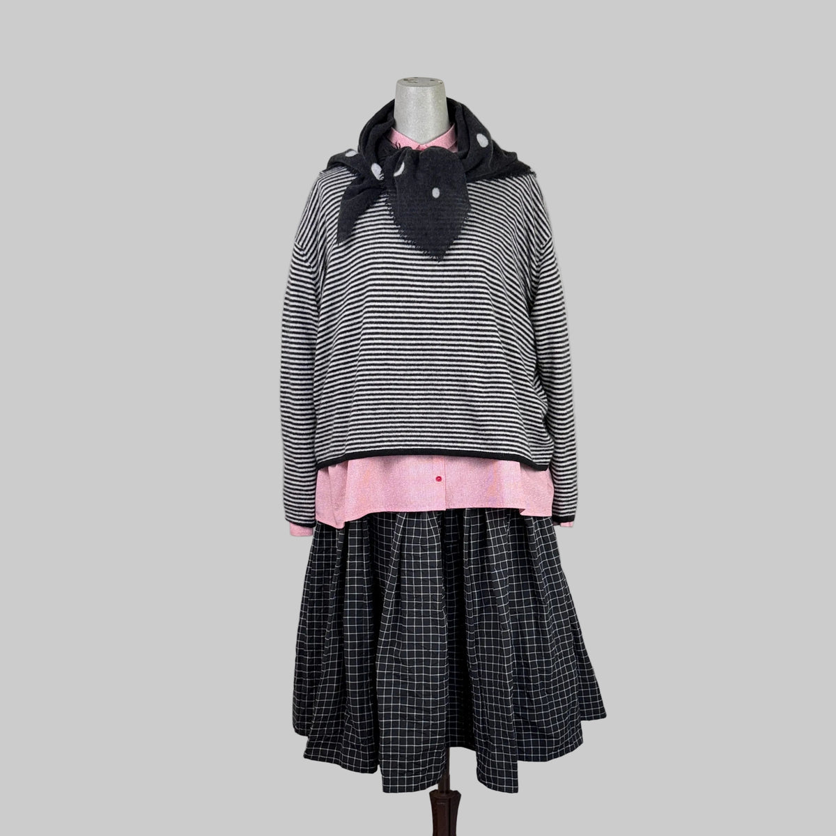 Apuntob ~ Big Shirt - Raspberry Net