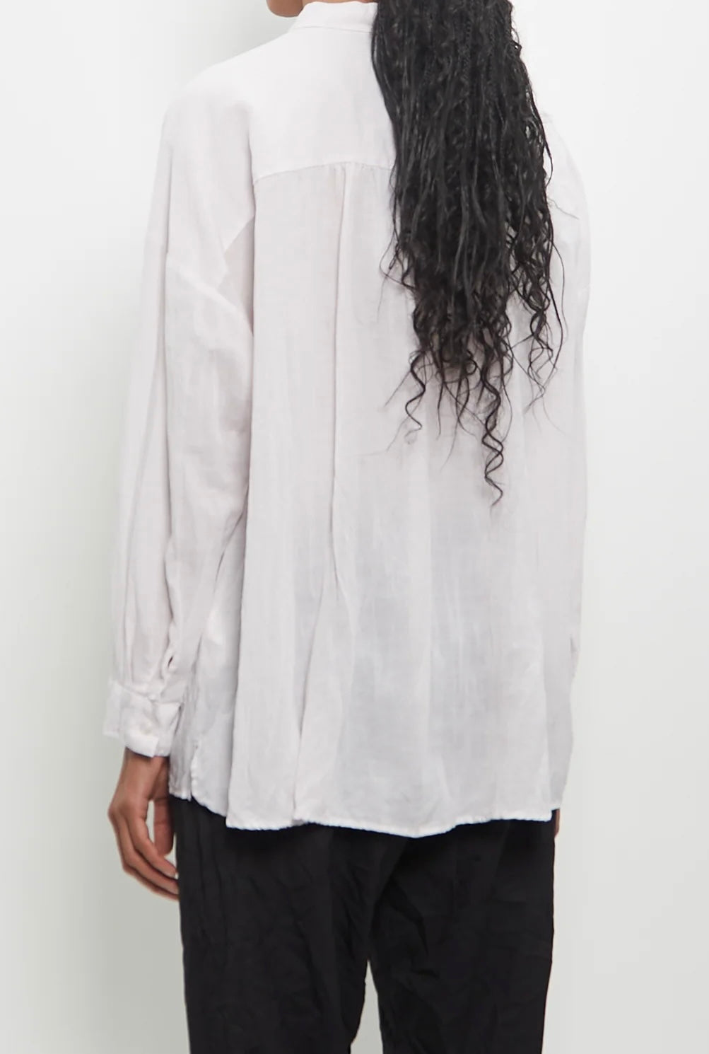 Pas de Calais ~ Tencel/Ramie Botanical Dye Blouse - Pink