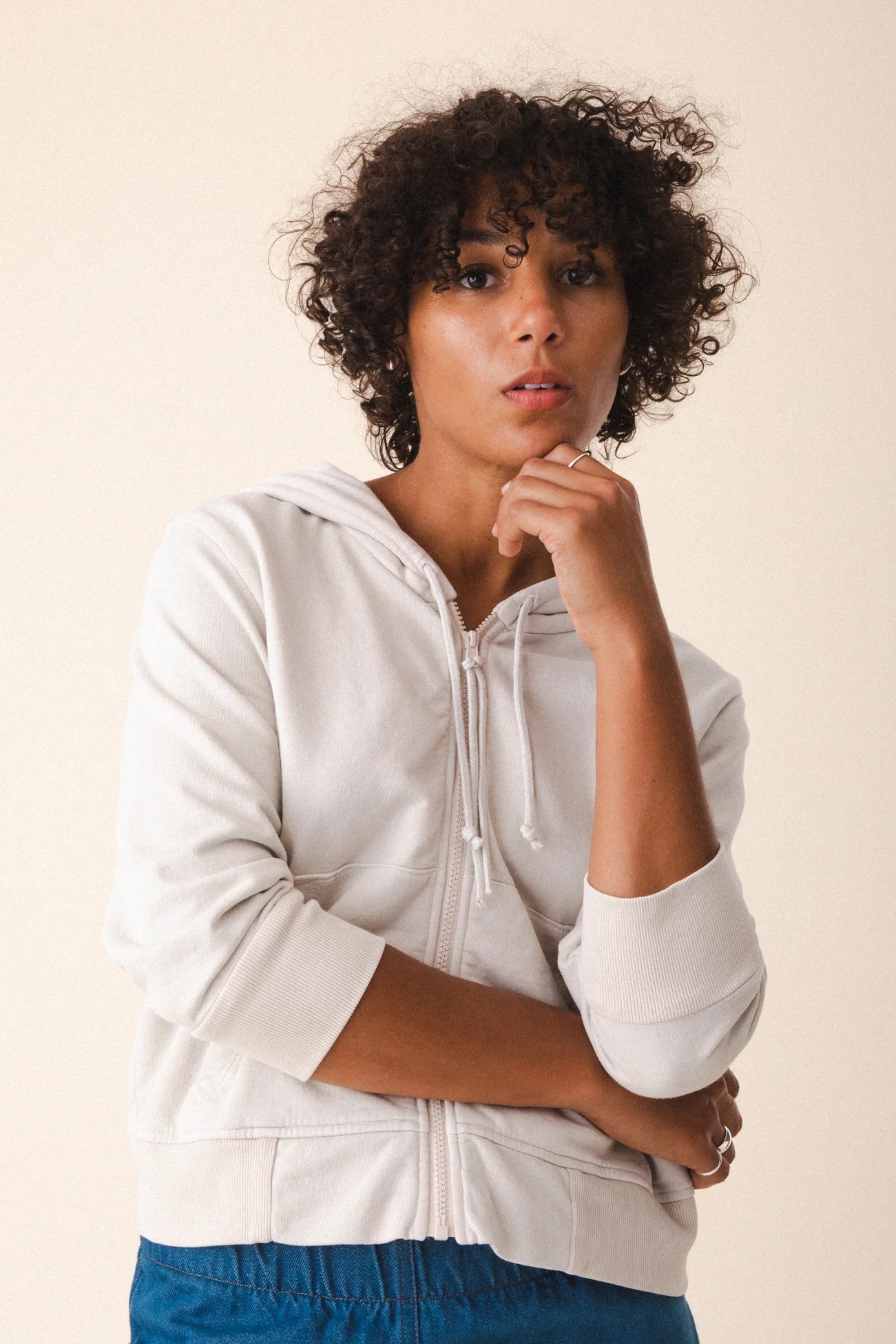 Prairie Underground ~ Simple Life Hoodie - Oyster