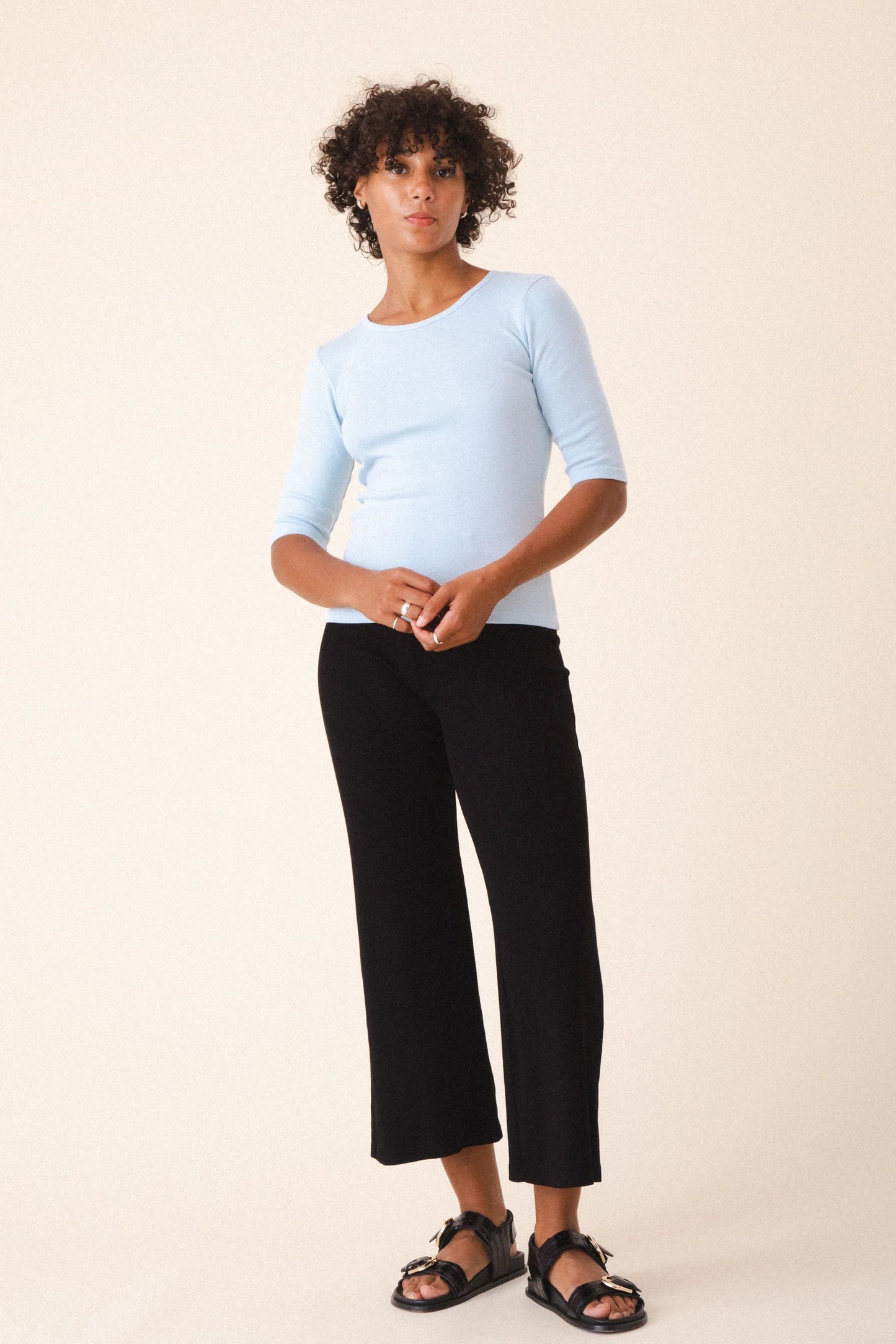 Prairie Underground ~ Rib Knack Pant - Black