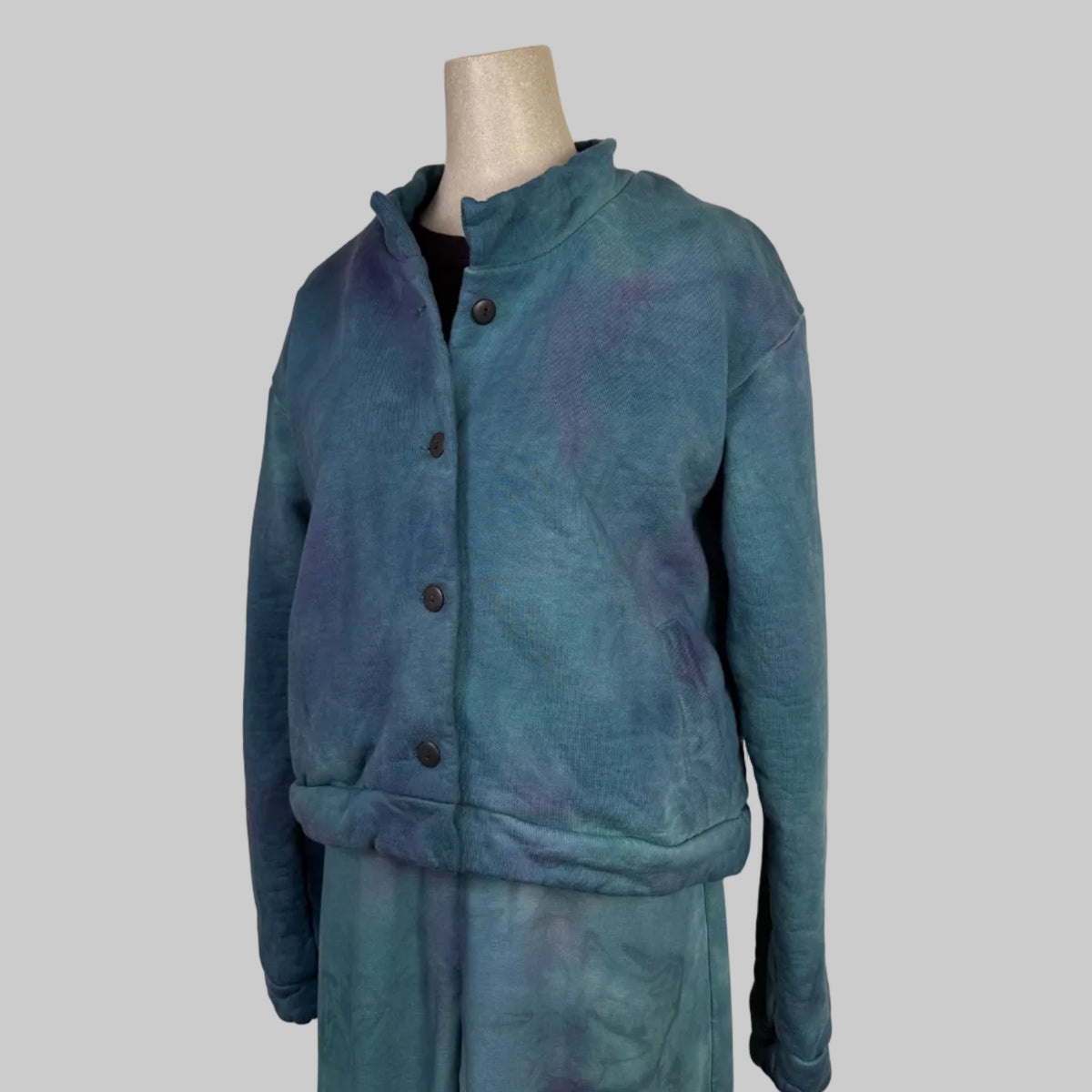 Cynthia Ashby ~ Alum Crop Jacket - Aura