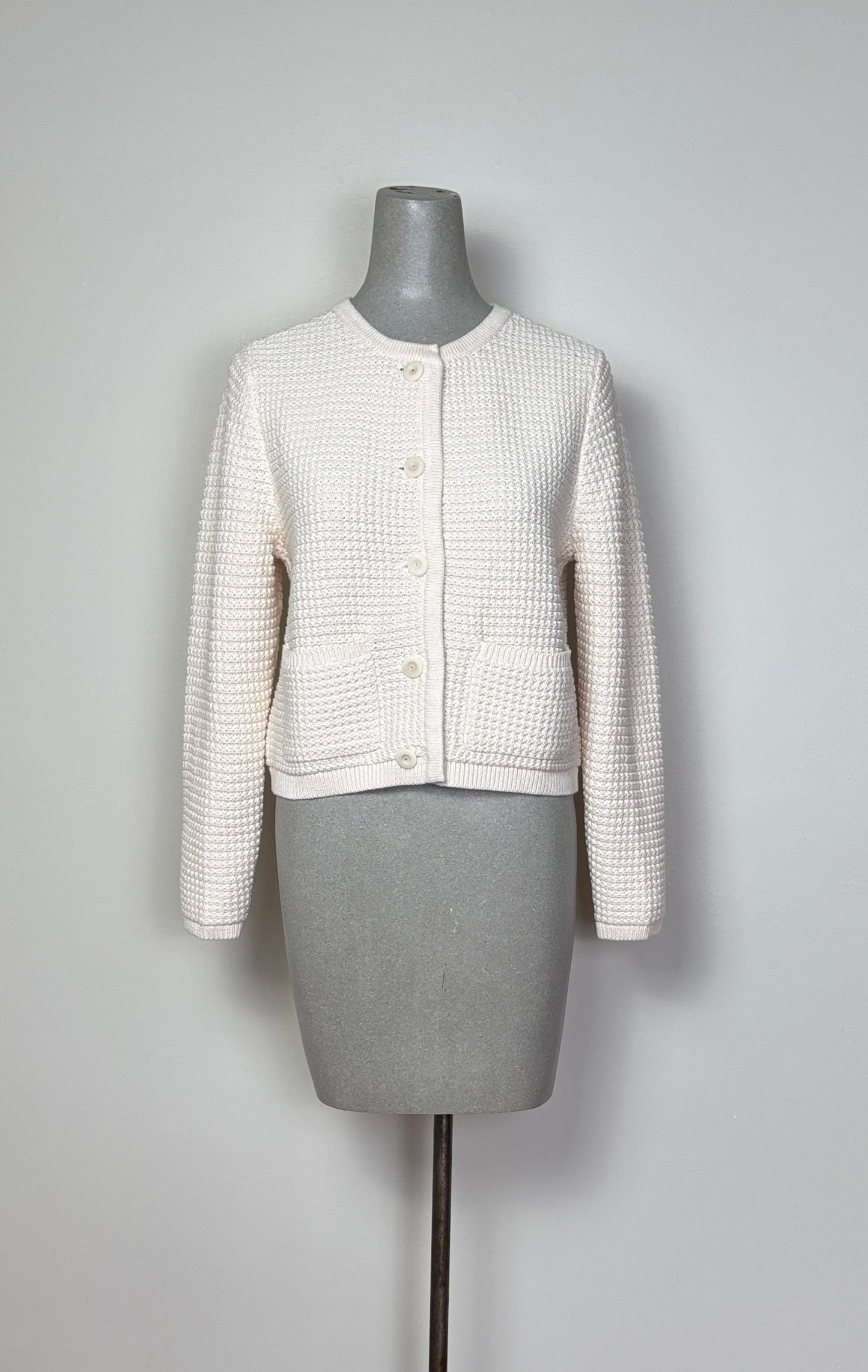 Lilla P. ~ Jackie Cardigan - Ivory