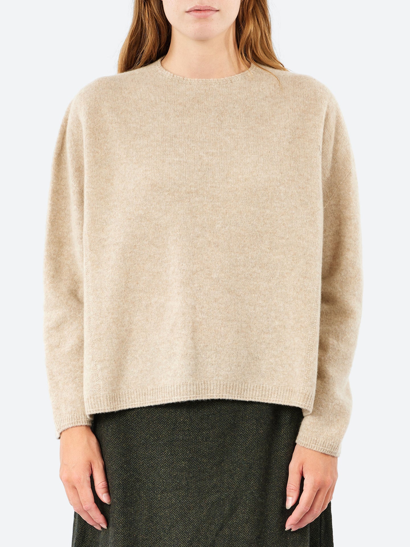 Pas de Calais ~ Fine Wool Crewneck -