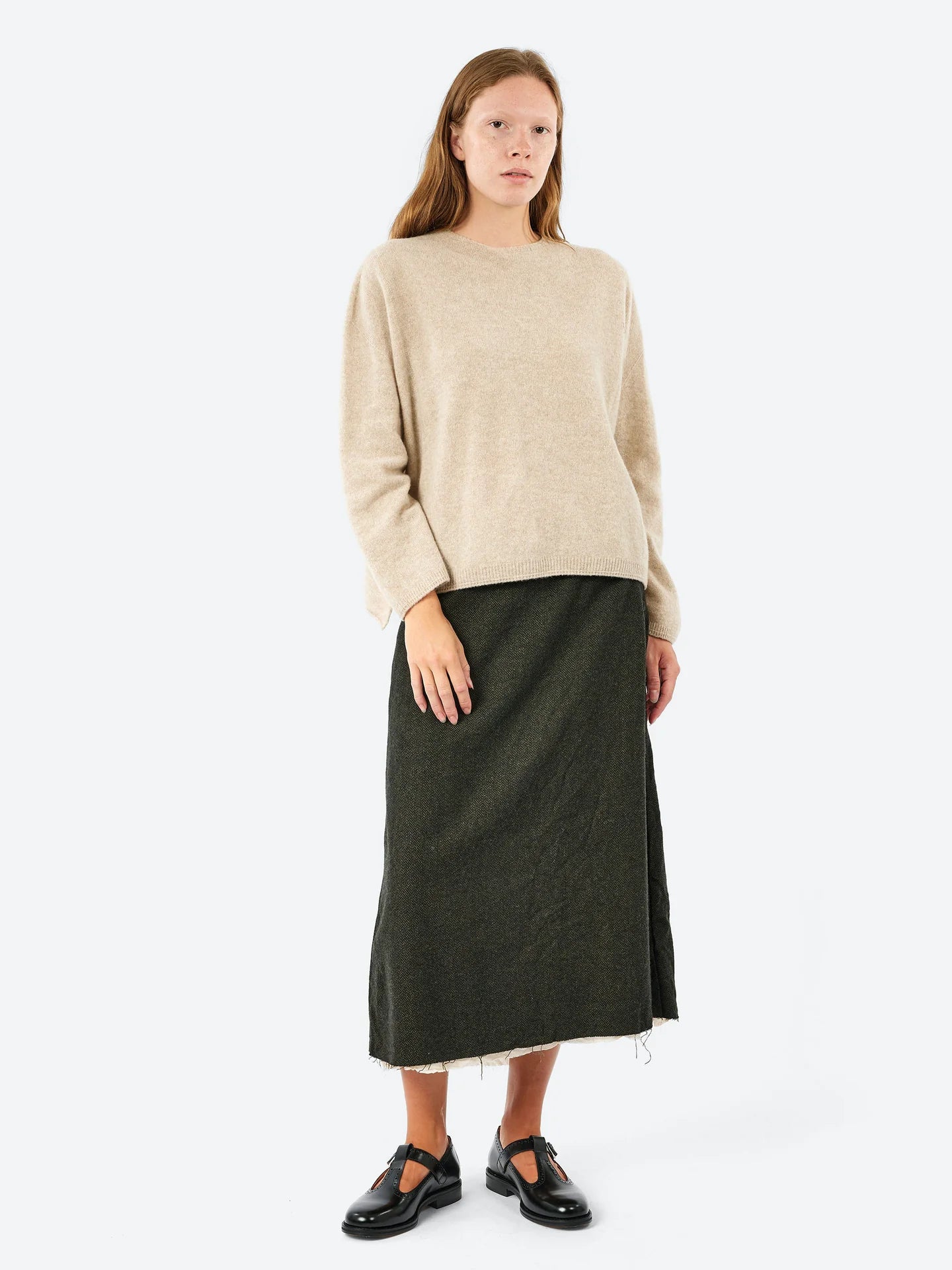 Pas de Calais ~ Fine Wool Crewneck -