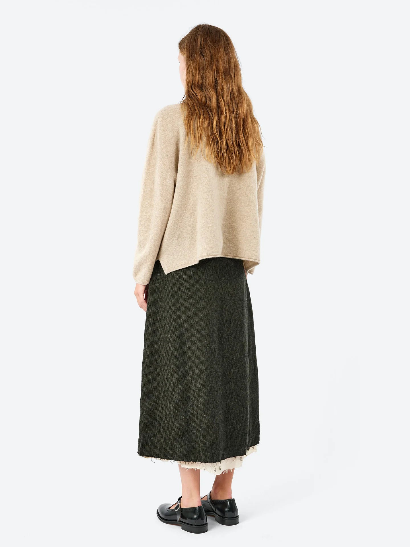 Pas de Calais ~ Fine Wool Crewneck -