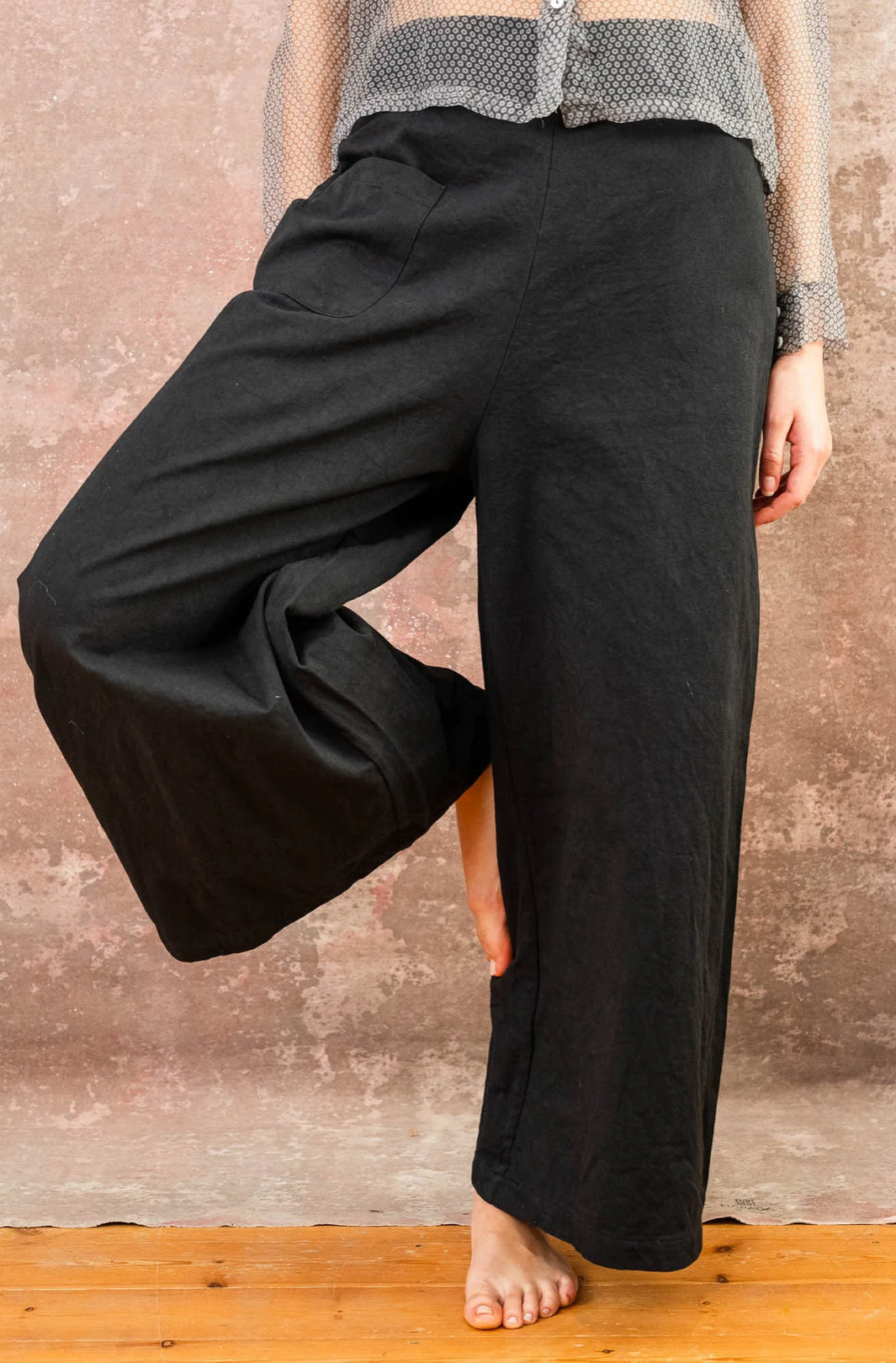Sula  ~  Mud Pants - Black