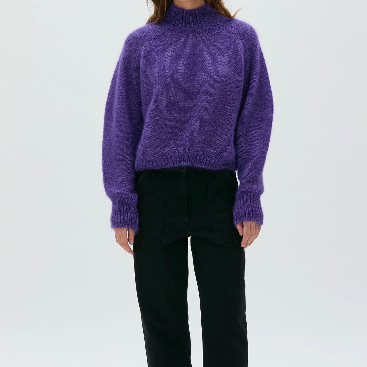 Maska  ~  Faye Sweater - Violet