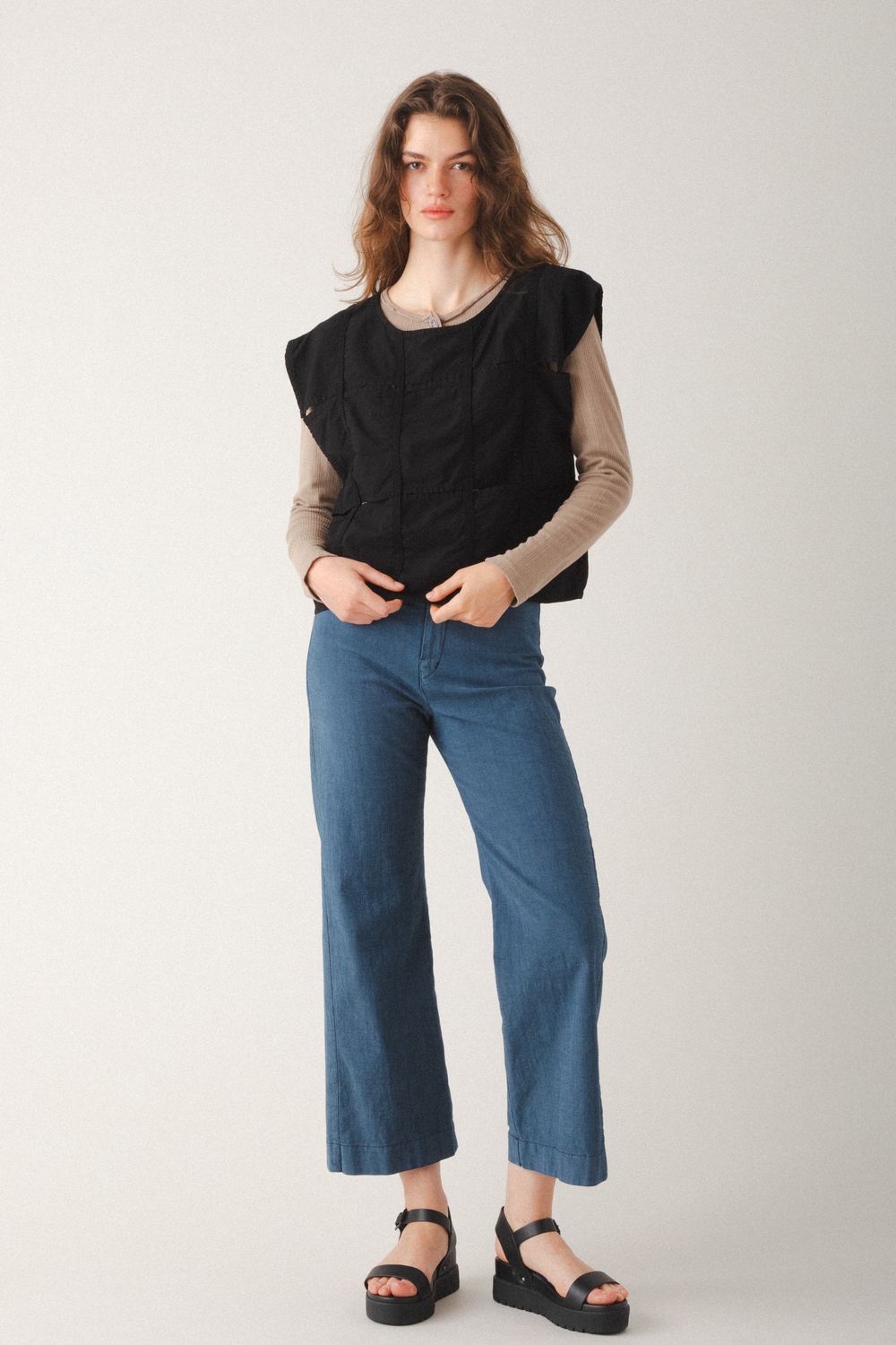 Prairie Underground ~ Crosswind Top #881 - Black