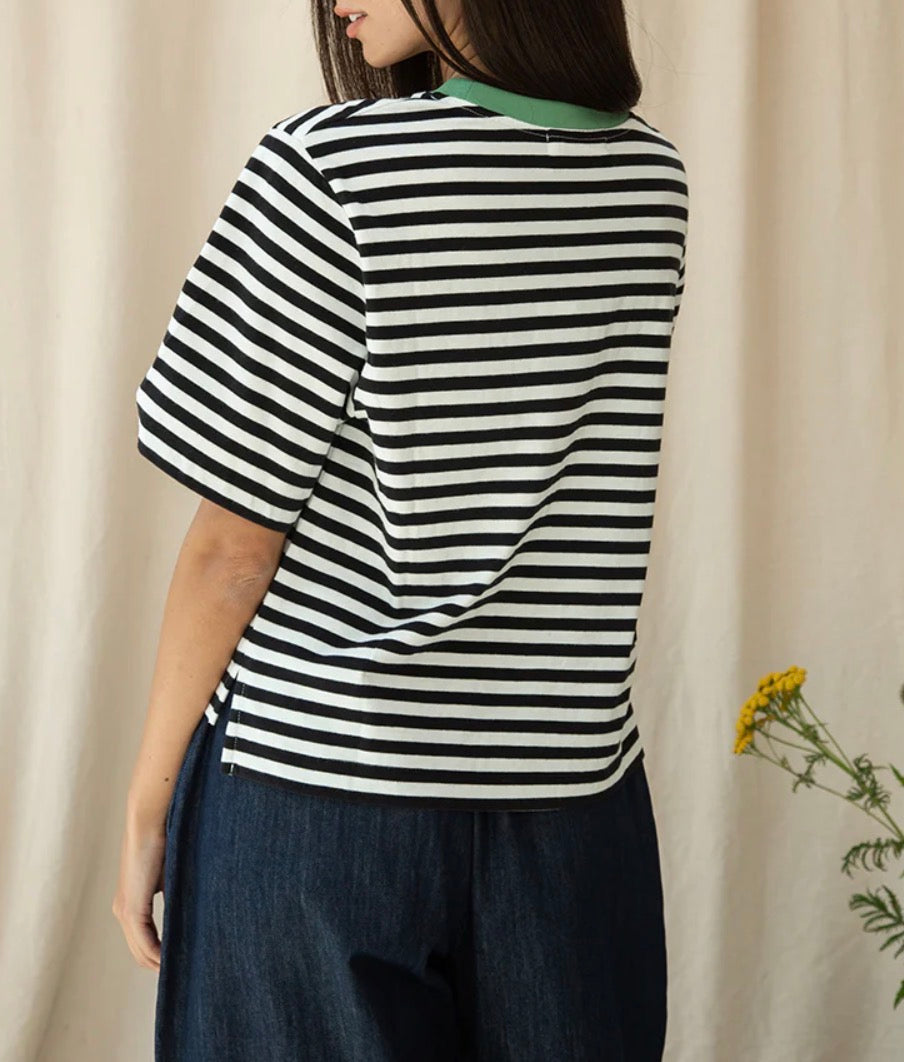 Beaumont Organic ~ Bay-Sue - Black/White