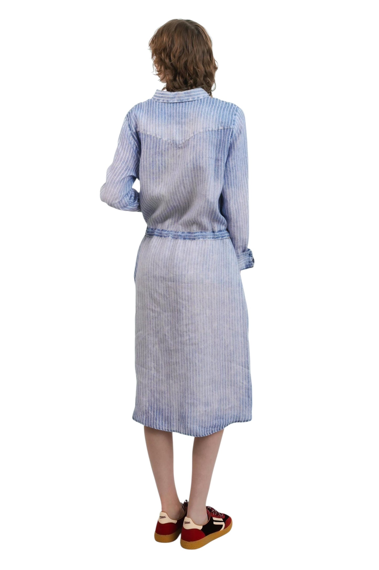 Elemente Clemente ~ Dress Karaby - Denim Stripe