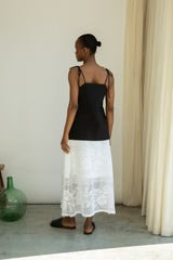 Beaumont Organic ~ Toni-May Linen Vest - Black