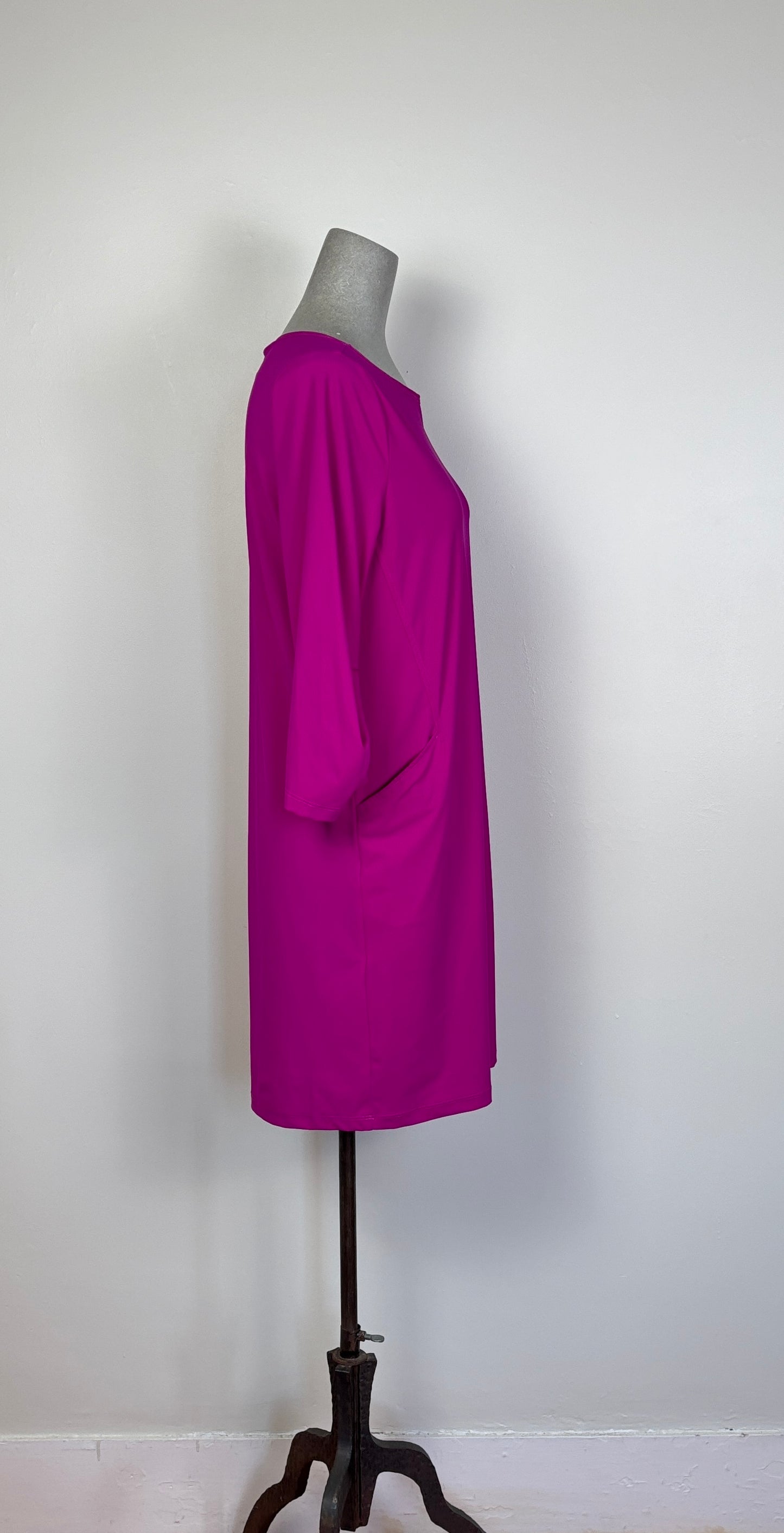 Porto  ~  Padme Dress - Fuchsia