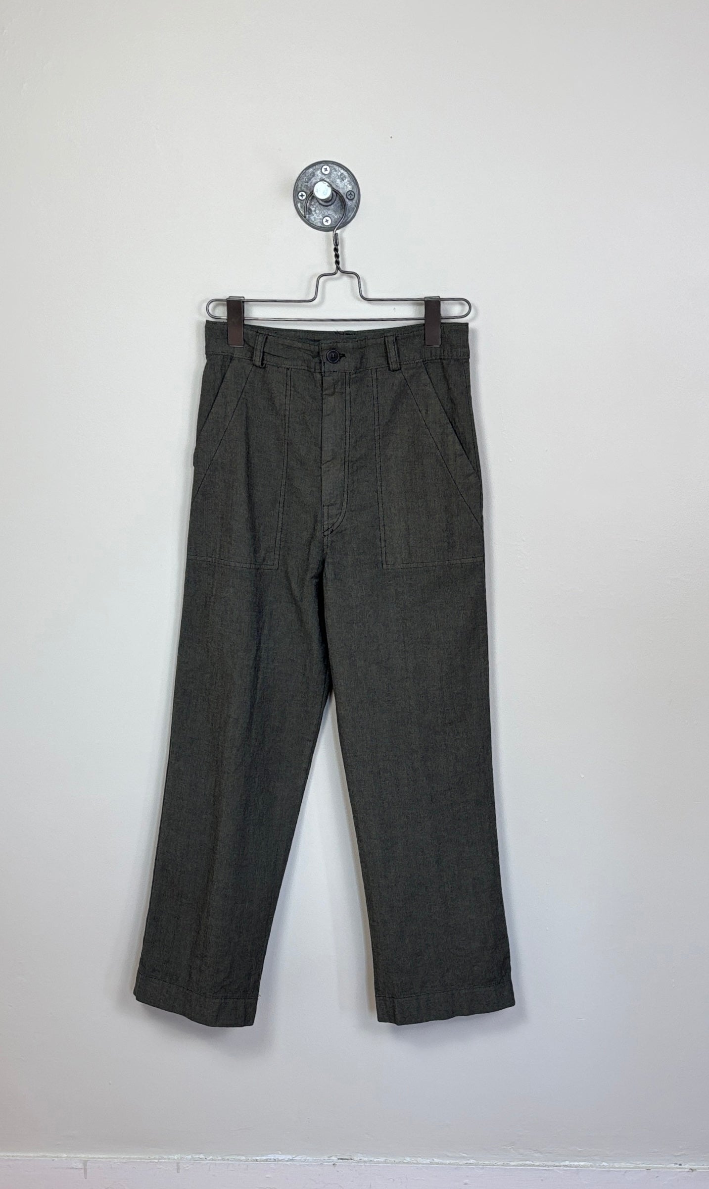 Prairie Underground ~ Denim Boiler Pant - Khaki