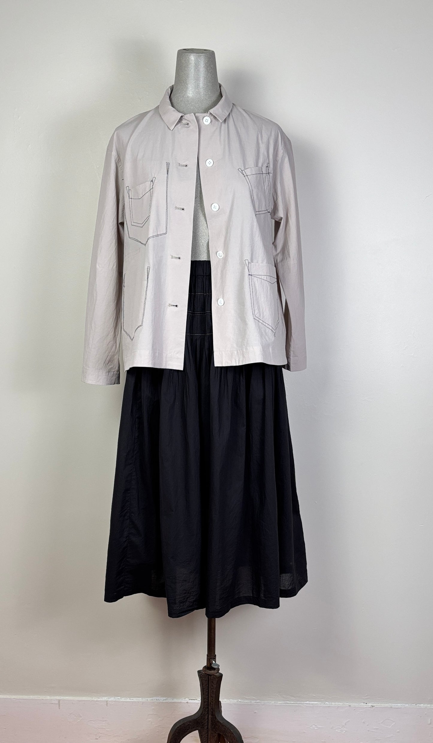 Yoshi Kondo ~ Egg Skirt - Black