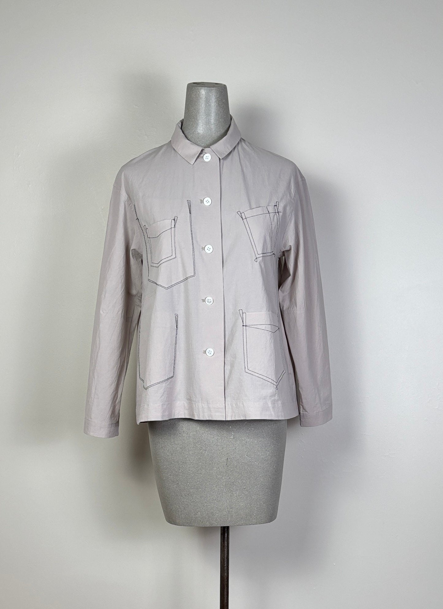 Yoshi Kondo ~ Draw Jacket - Greige