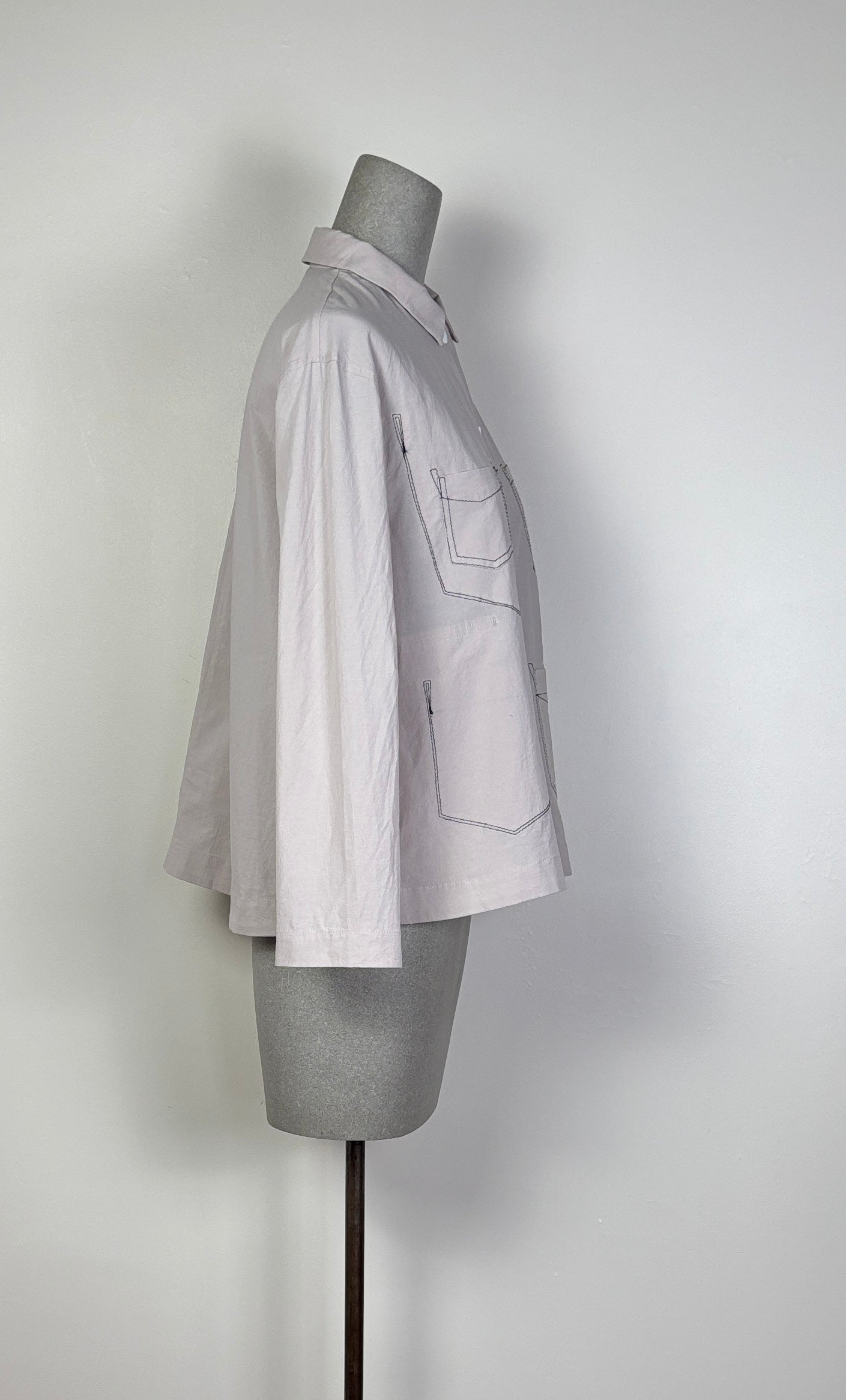 Yoshi Kondo ~ Draw Jacket - Greige