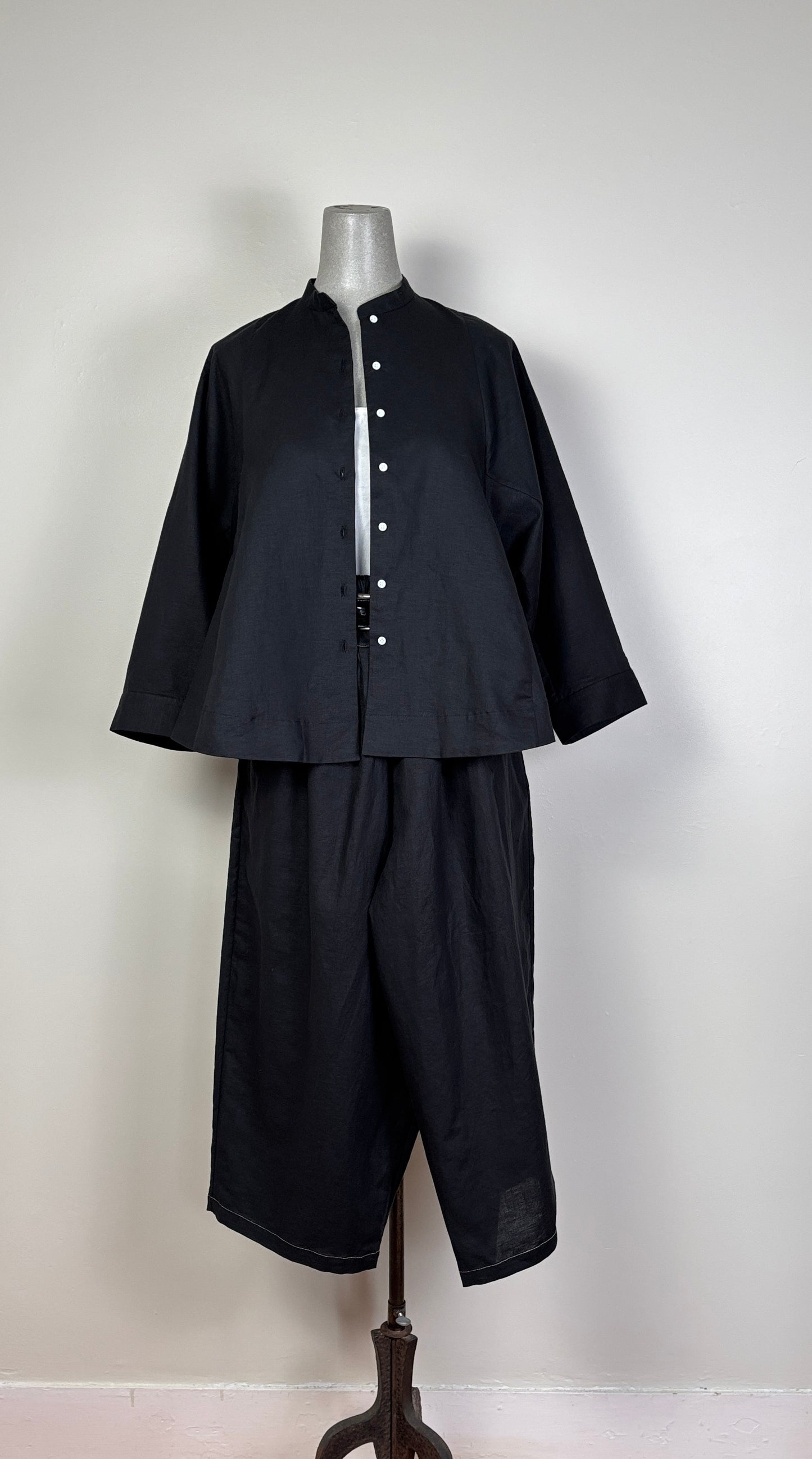 Yoshi Kondo ~ Brush Shirt - Black