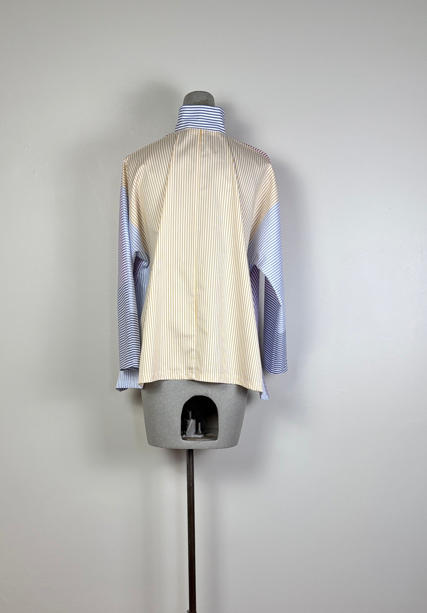 MSquare ~ Mandarin Swing Shirt - Various Stripe
