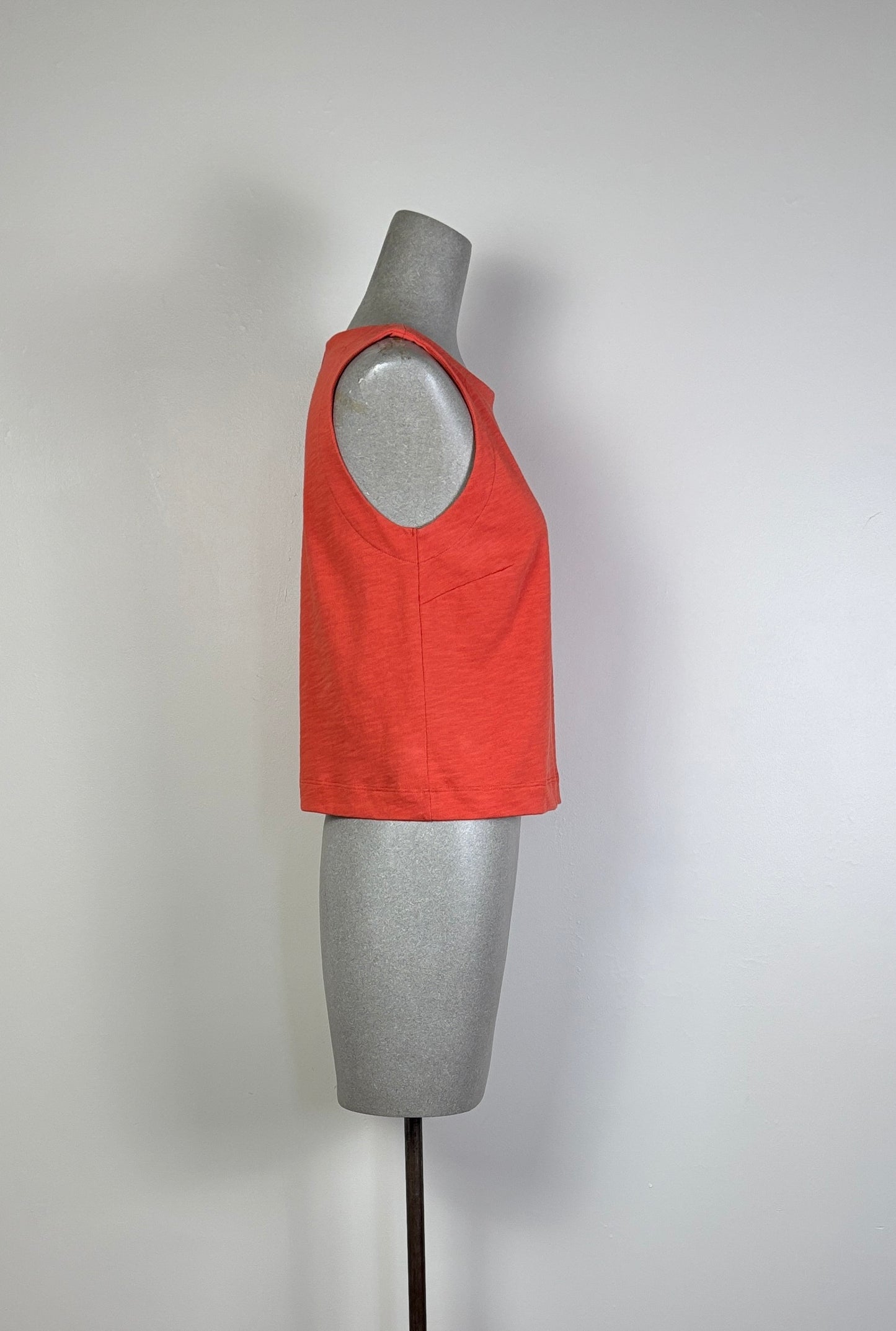 Lilla P. ~ Side Button Tank - Terracotta