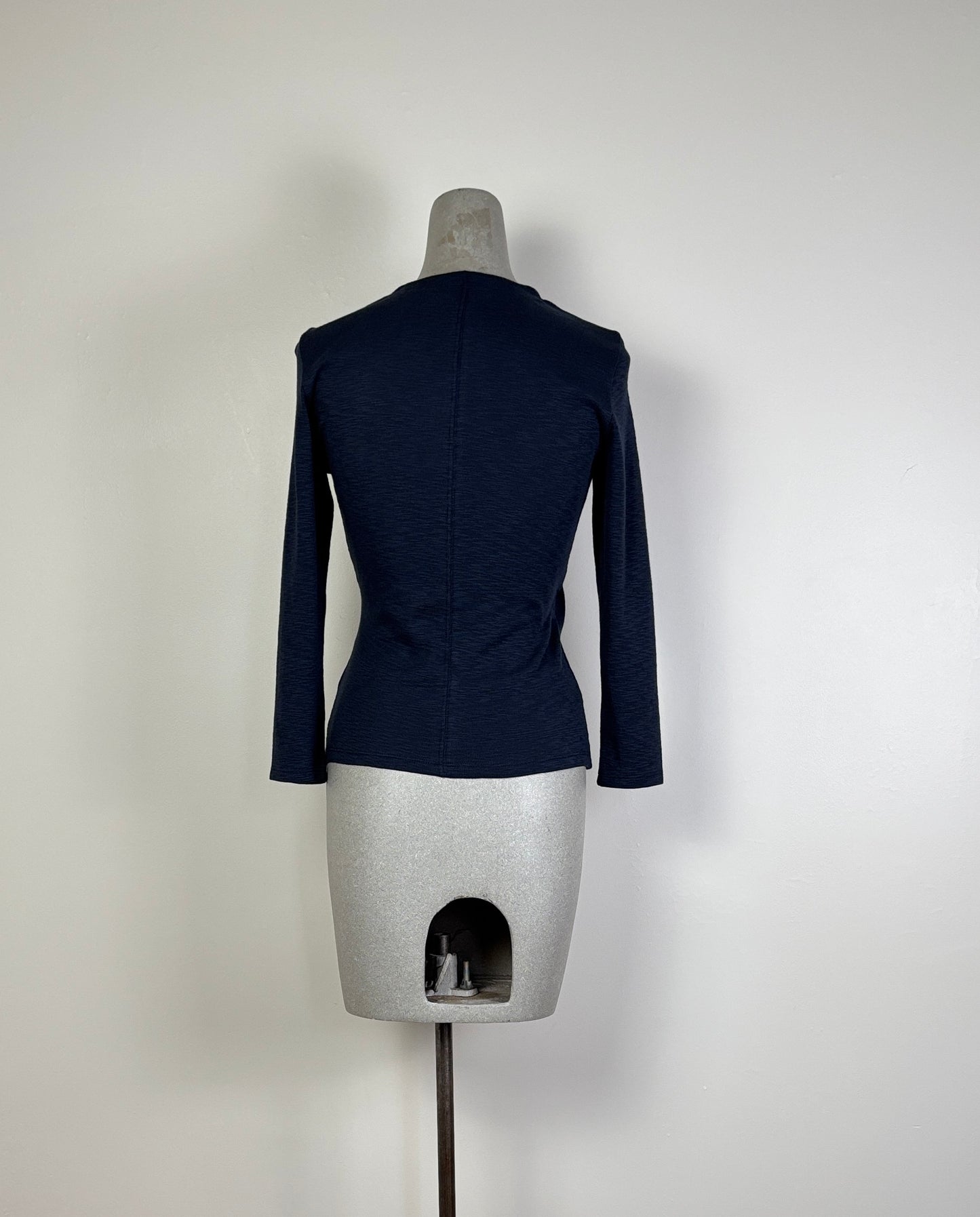 Lilla P. ~ 3/4 Sleeve Surplice - Navy