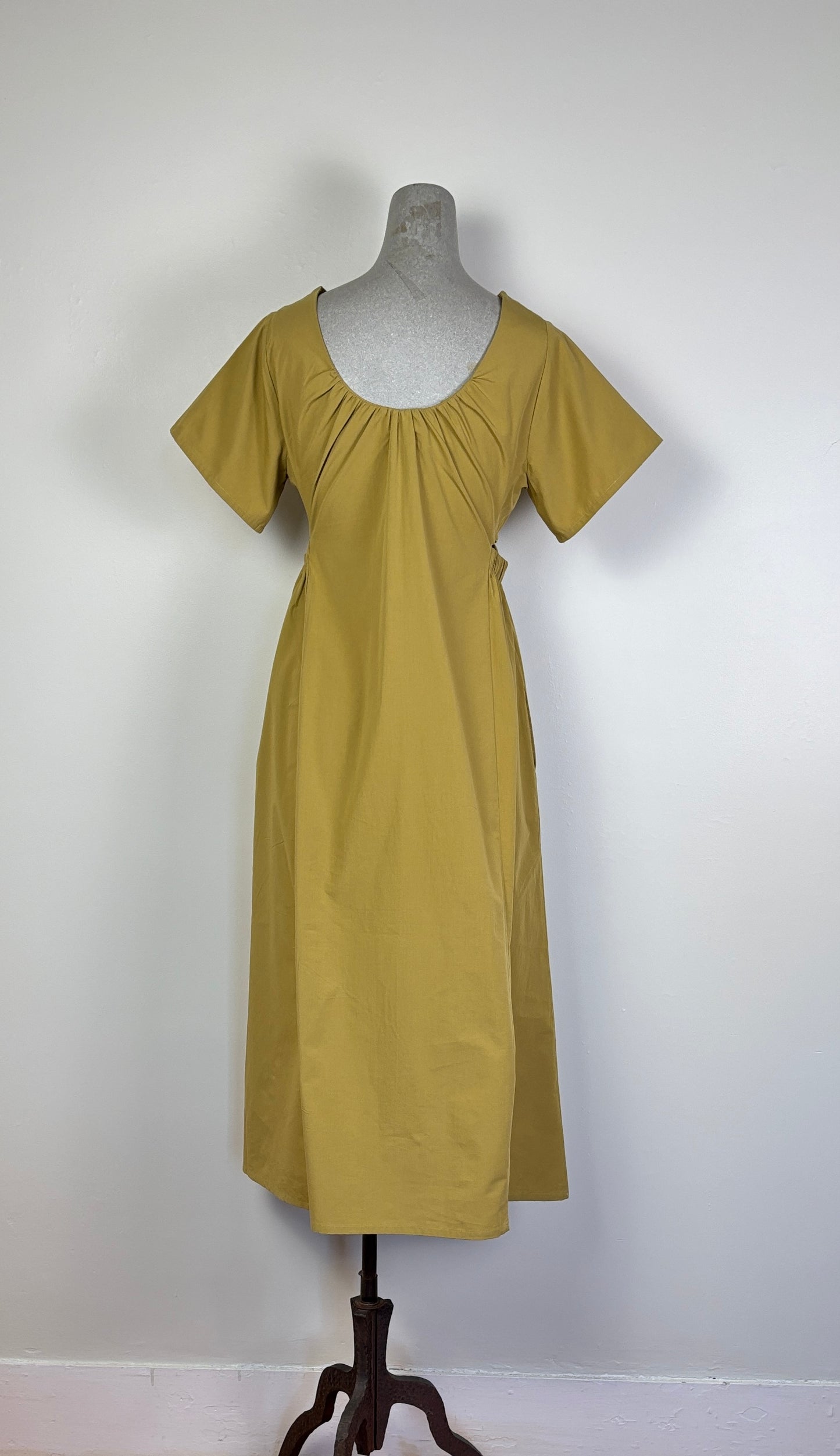 Beaumont Organic ~ Nathalia Organic Cotton Dress - Bright Olive