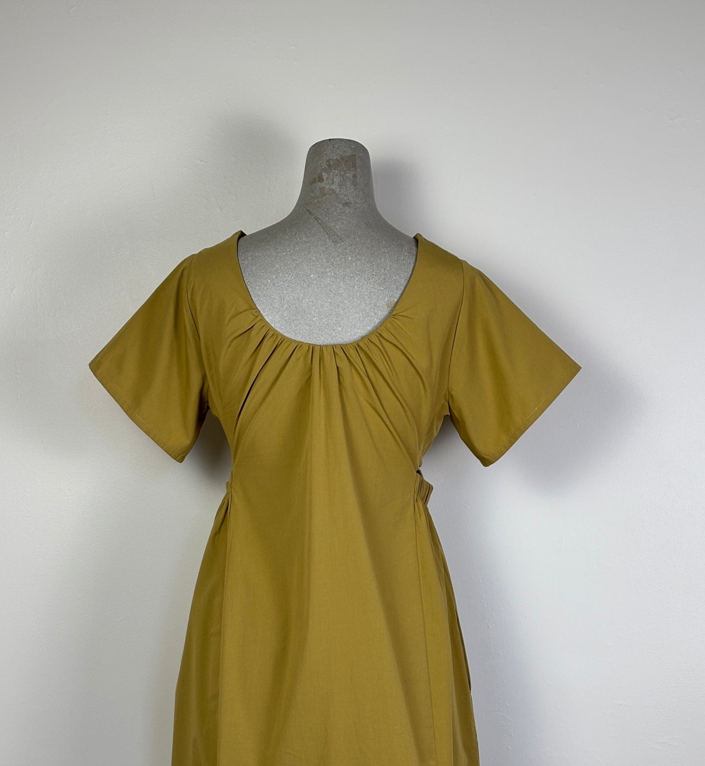 Beaumont Organic ~ Nathalia Organic Cotton Dress - Bright Olive