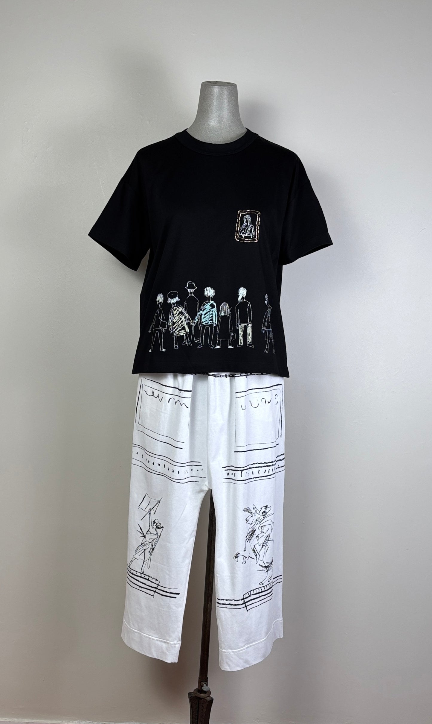 Yoshi Kondo ~ Louvre Tee - Black