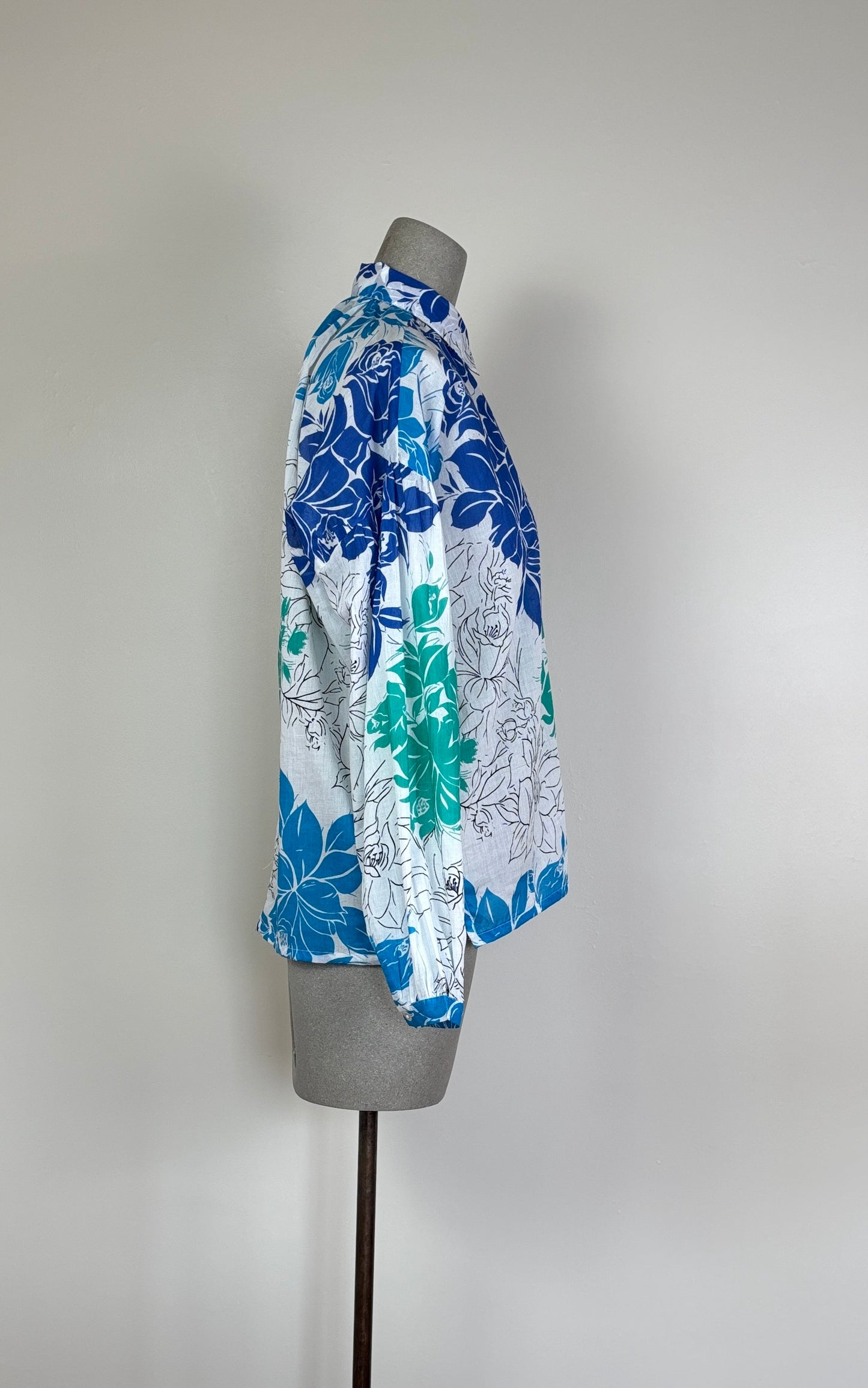 Nimbu ~ Naya Shirt - Primavera Blue