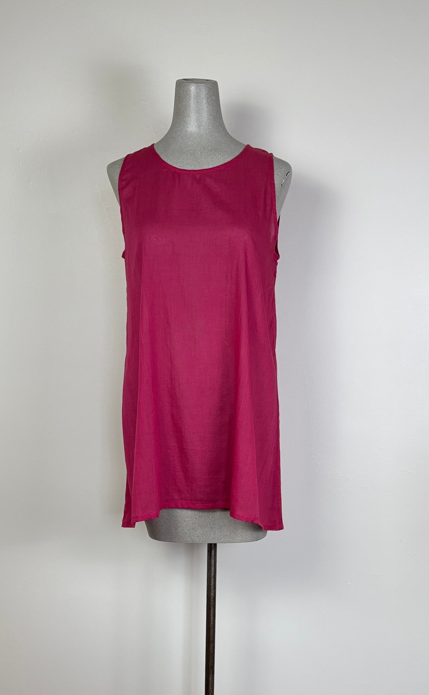 Neeru Kumar ~ Pleat Front Tunic - Yellow/Pink Multi