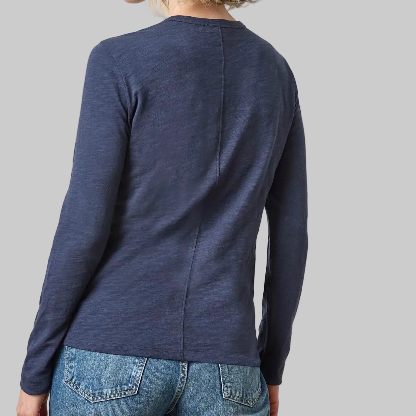 Lilla P. ~ Long Sleeve Crewneck - Navy