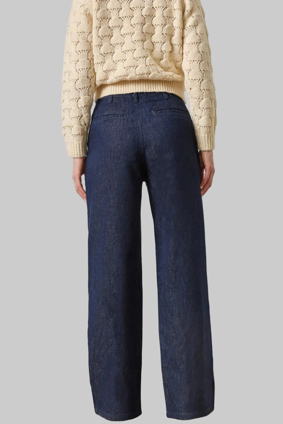 Lilla P. ~ Denim Trouser - Dark Wash