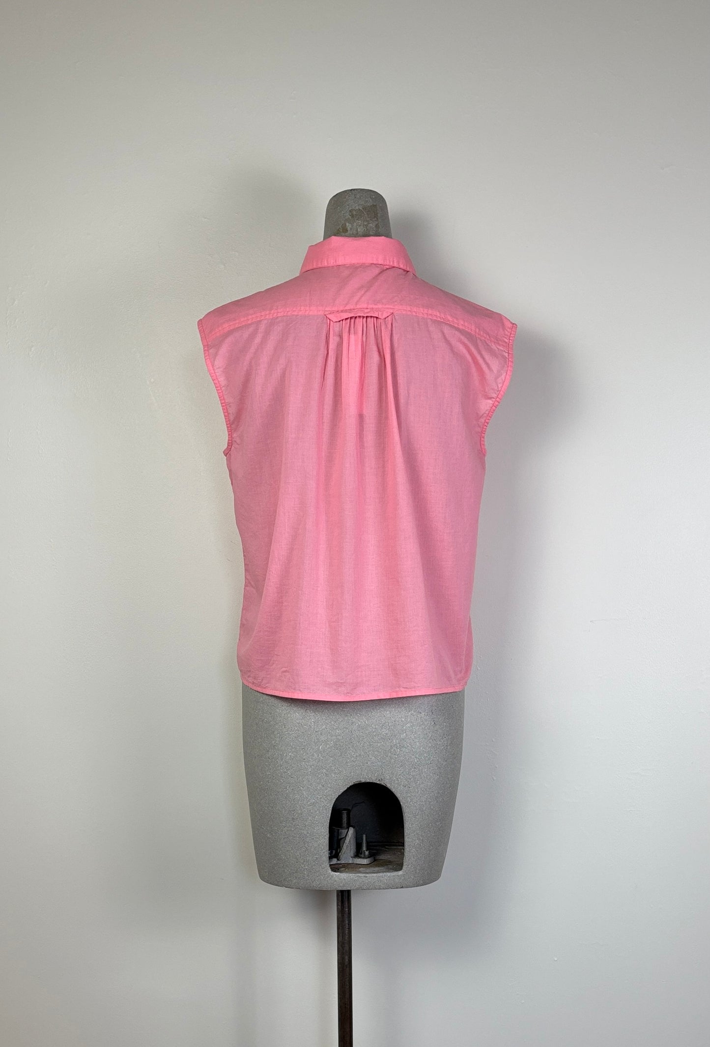 Lilla P. ~ Short Sleeve Button Down - Shell